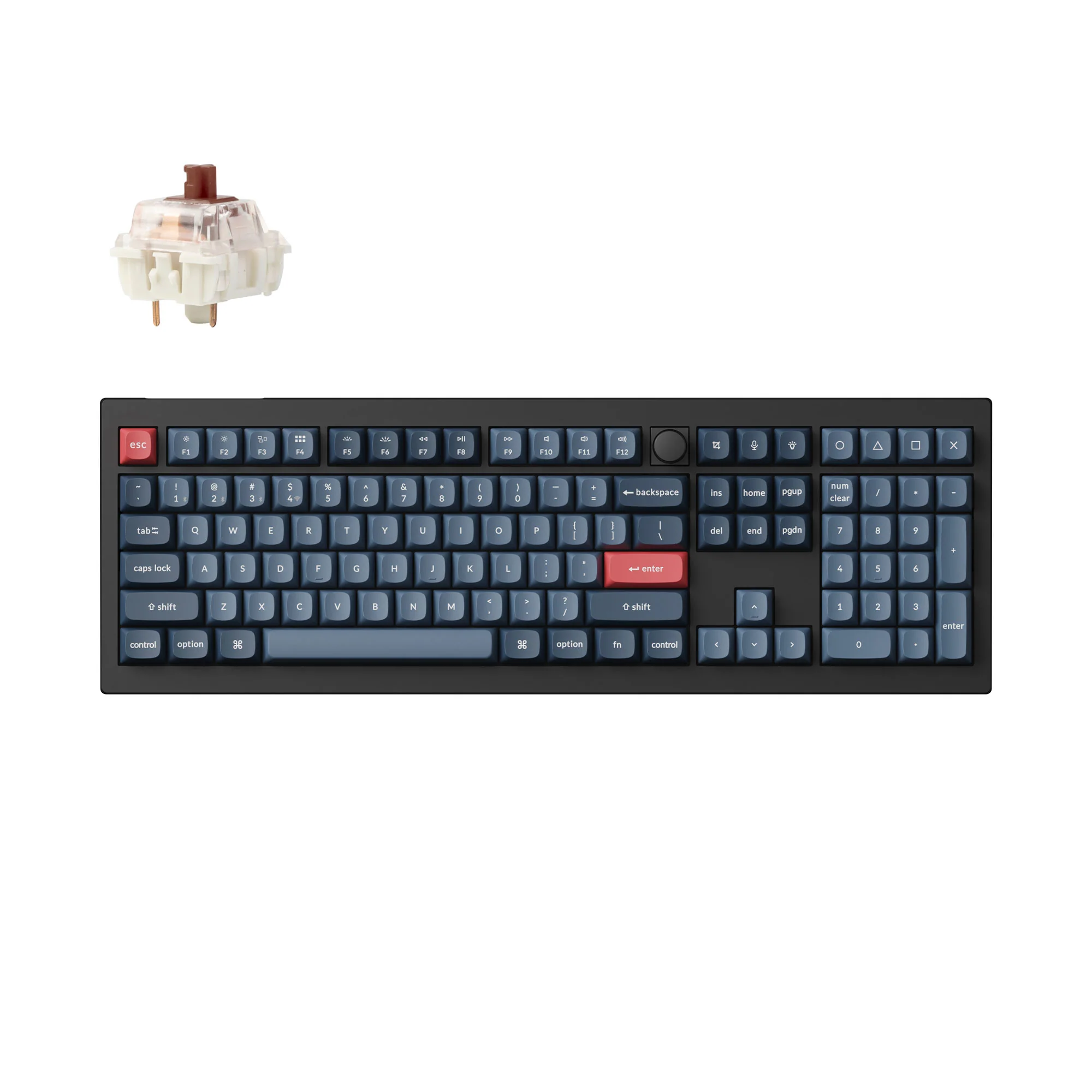 Keychron V6 Max QMK/VIA Teclado mecánico inalámbrico personalizado