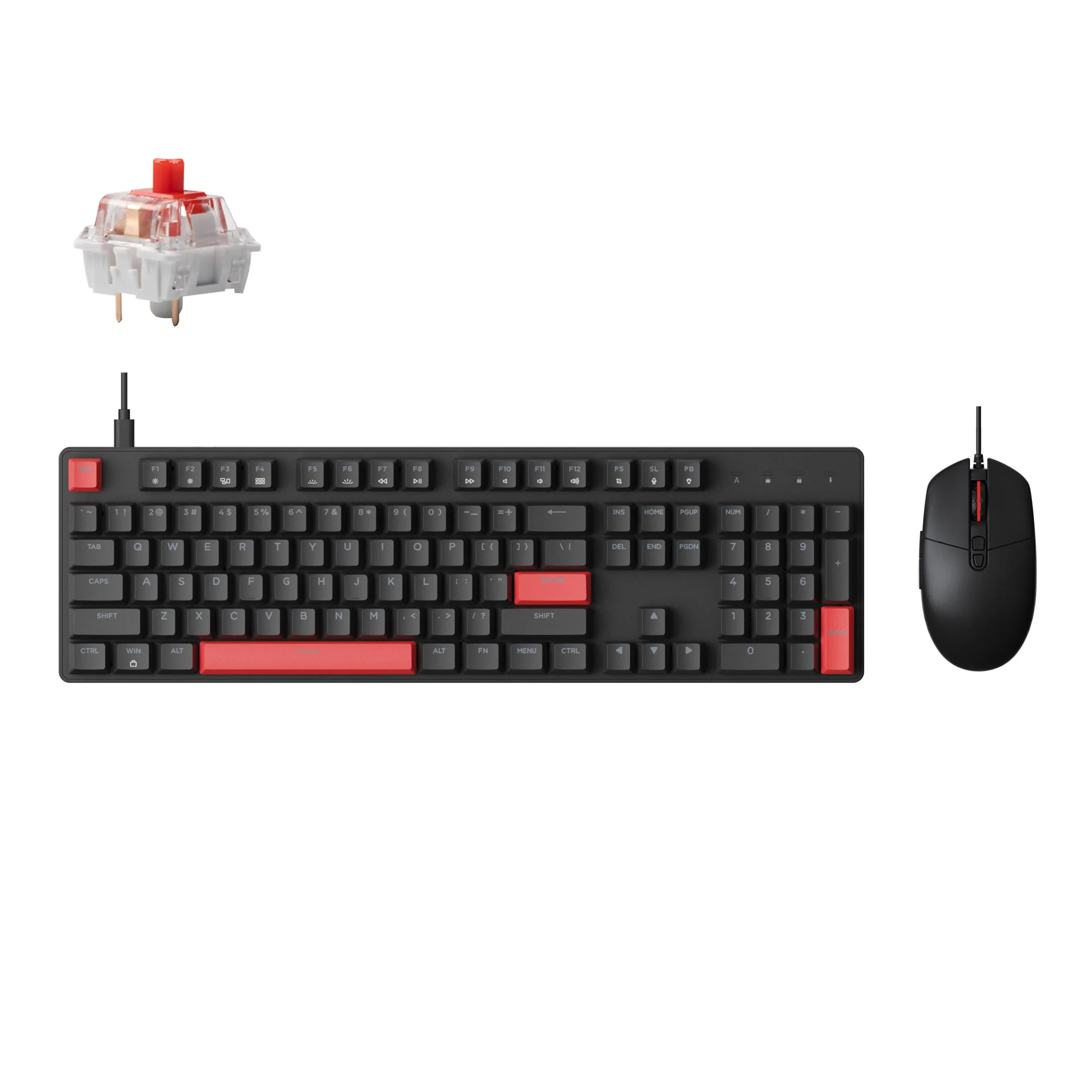 Clavier mécanique filaire Lemokey X2 QMK