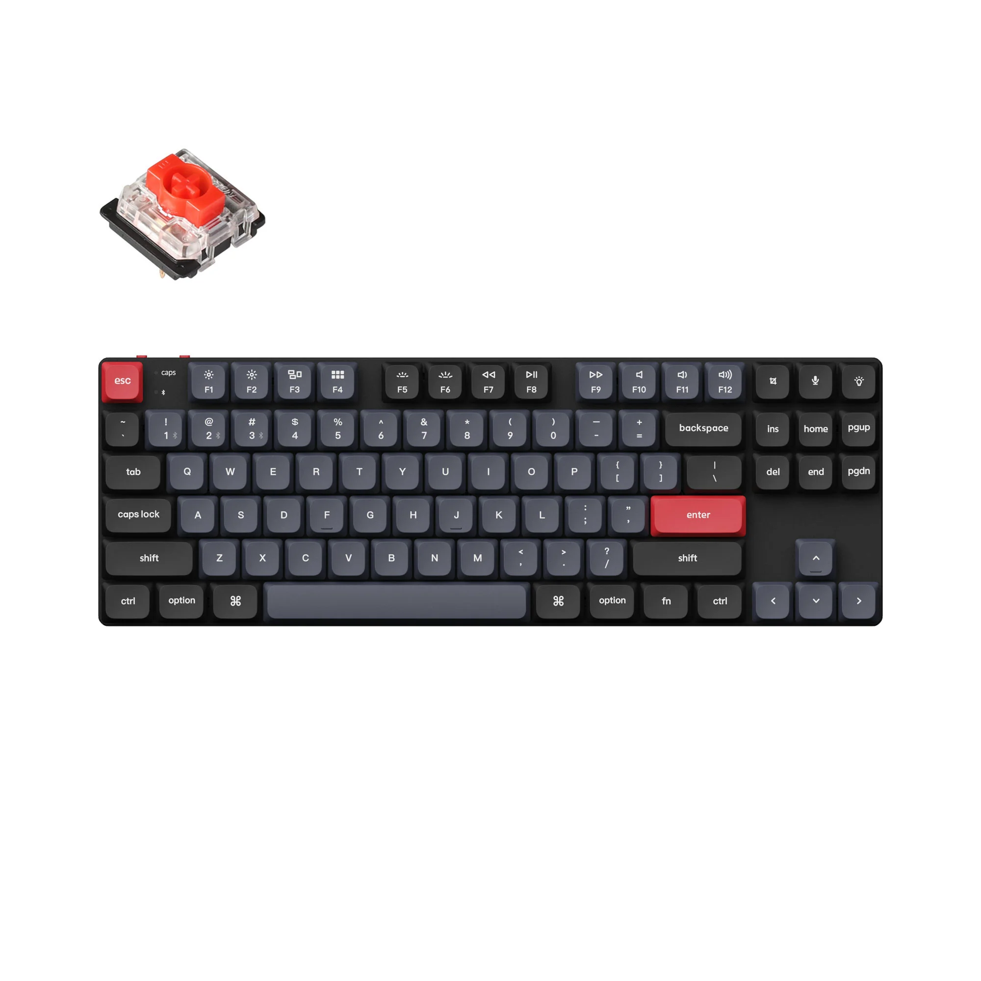 Keychron K1 Pro QMK/VIA Teclado mecánico inalámbrico personalizado