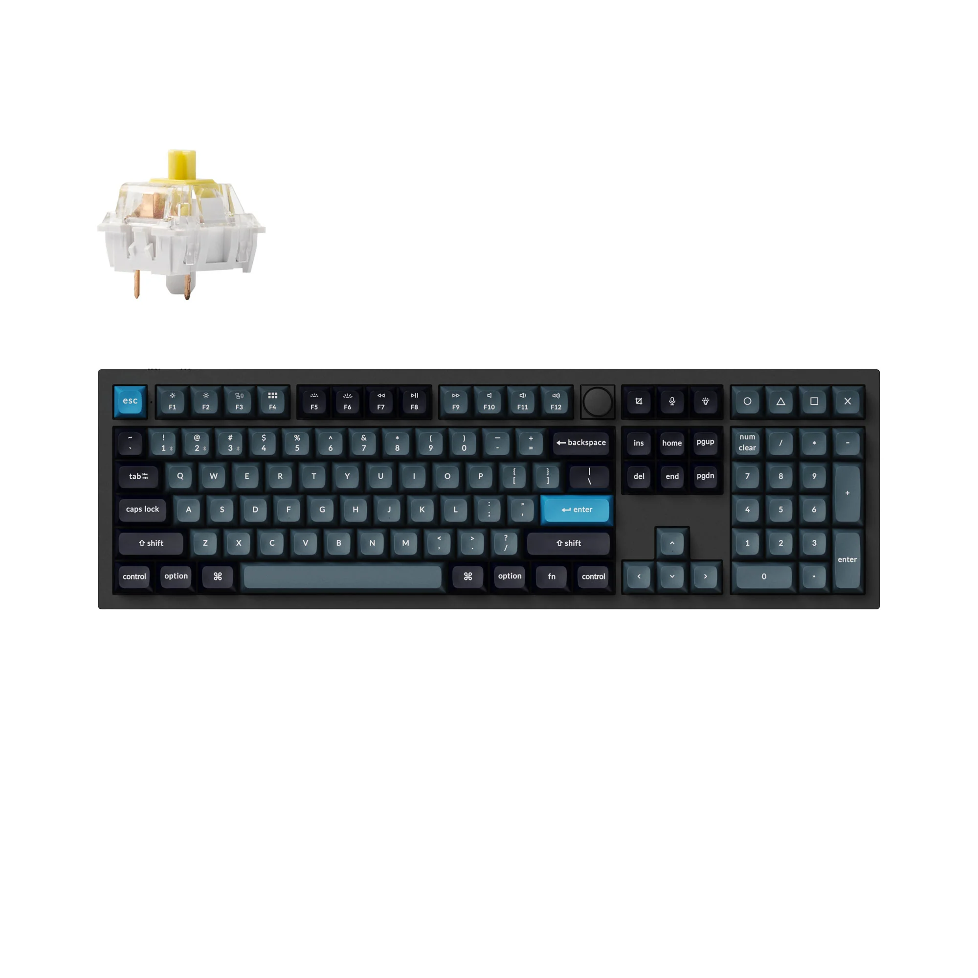 Keychron Q6 Pro QMK/VIA langaton mukautettu mekaaninen näppäimistö
