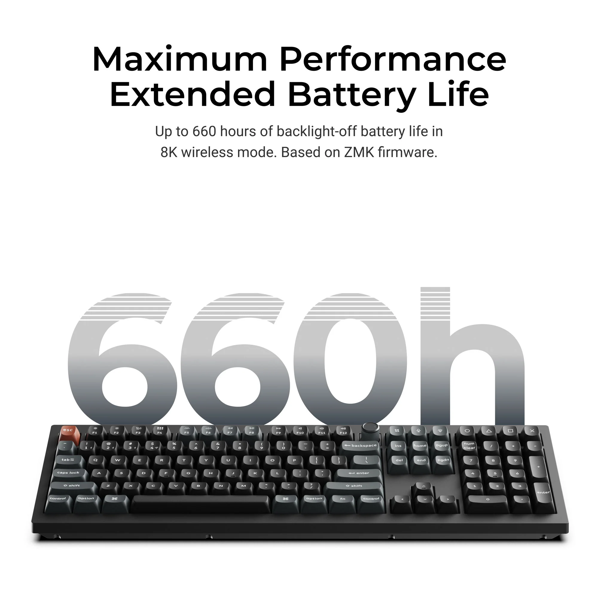 Teclado mecánico personalizado inalámbrico Keychron V6 Ultra 8K