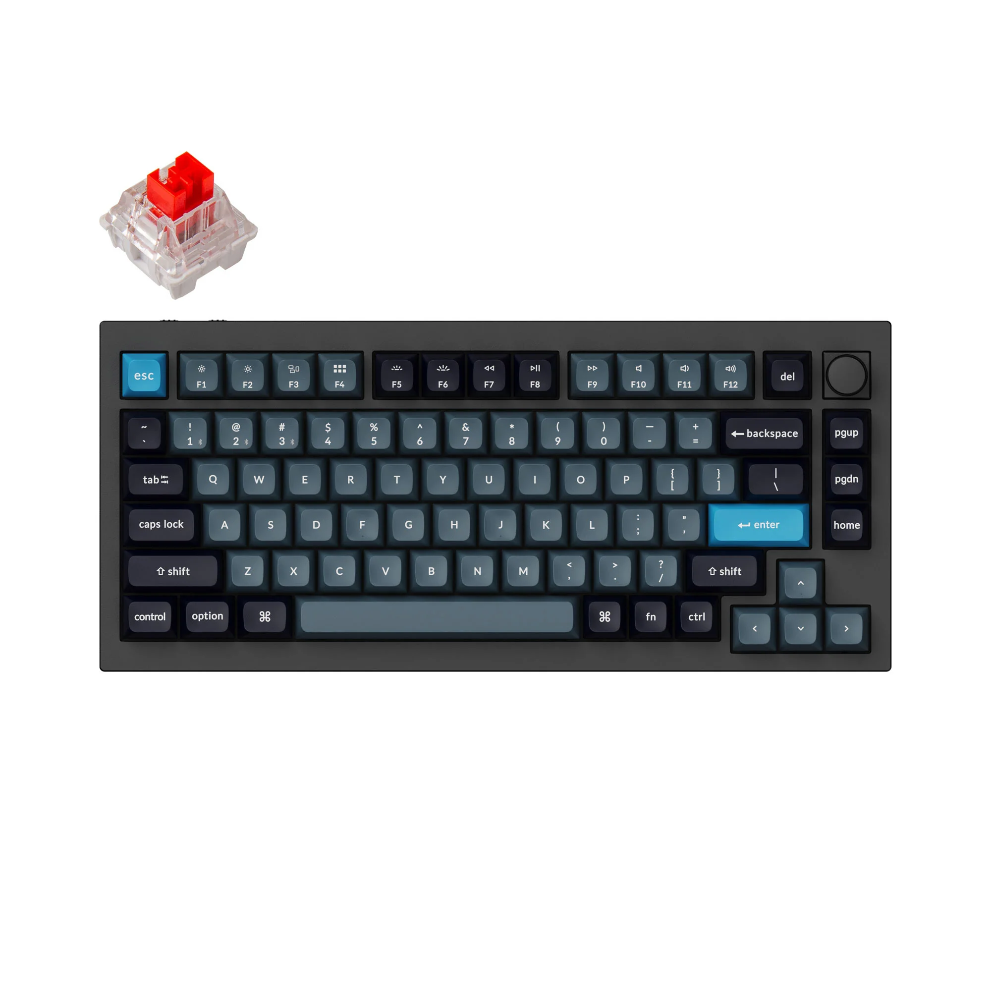 Keychron Q1 Pro QMK/VIA Teclado Mecânico Personalizado Sem Fio