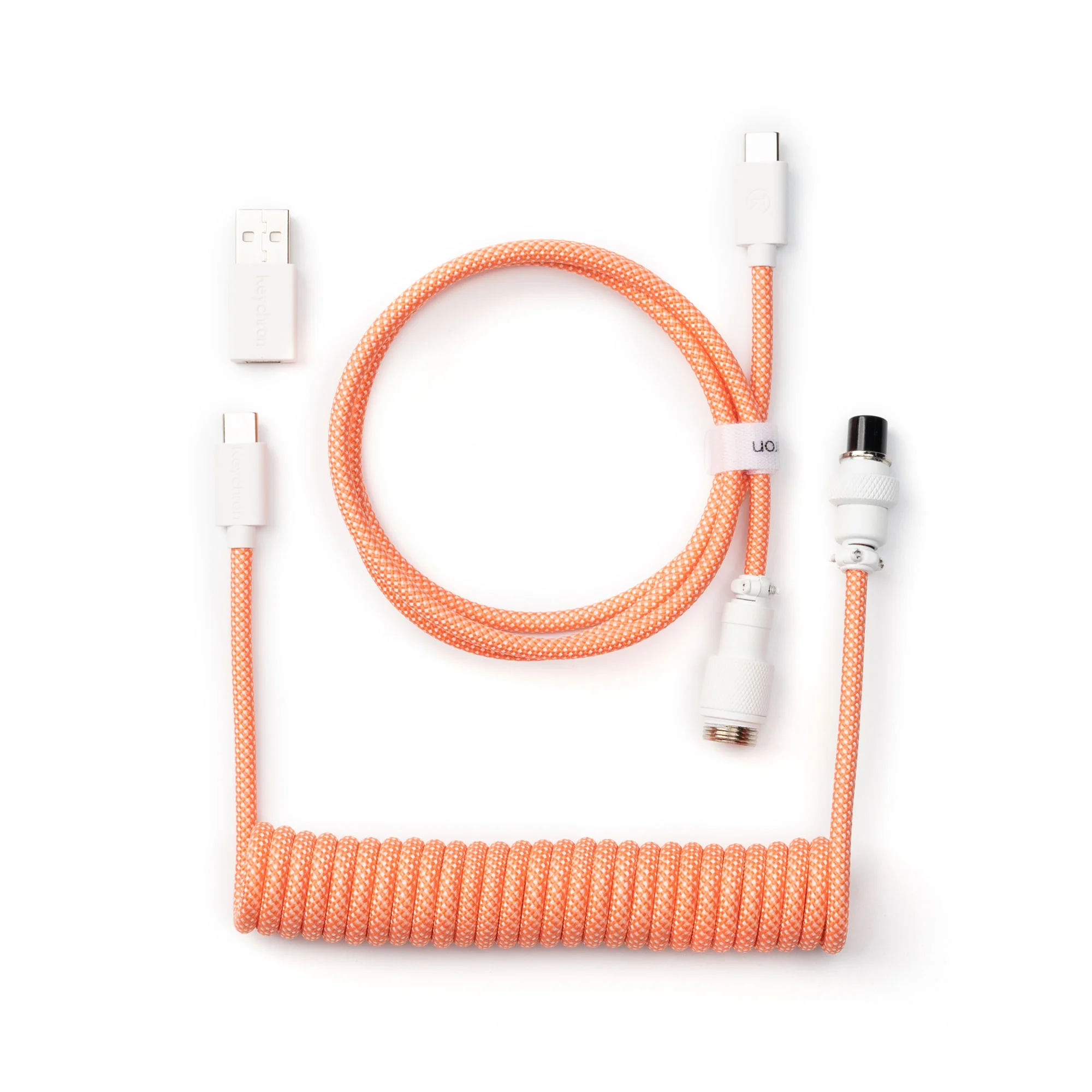 Keychron spiralformet aviator-kabel 8K