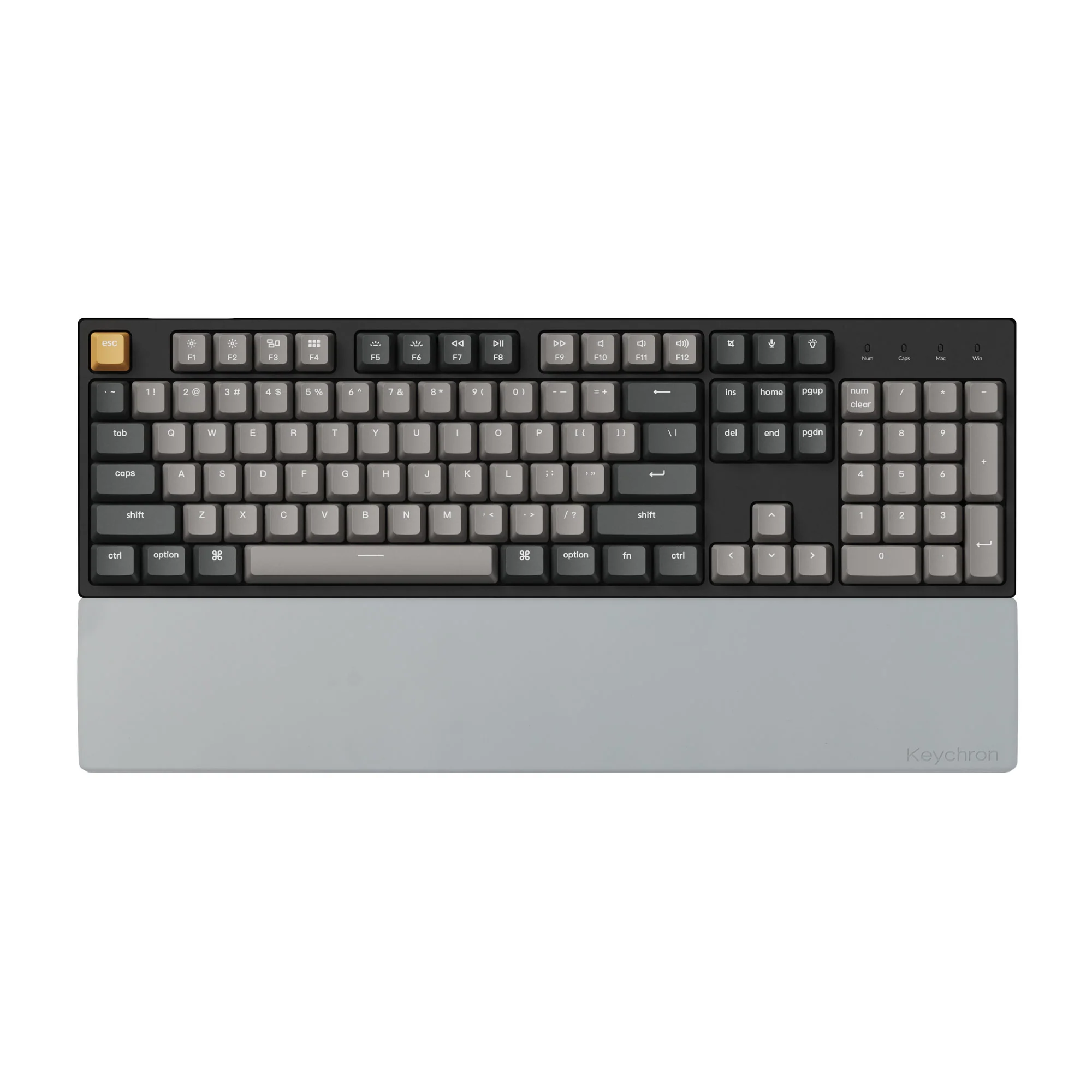 Apoio de Pulso de Silicone Keychron