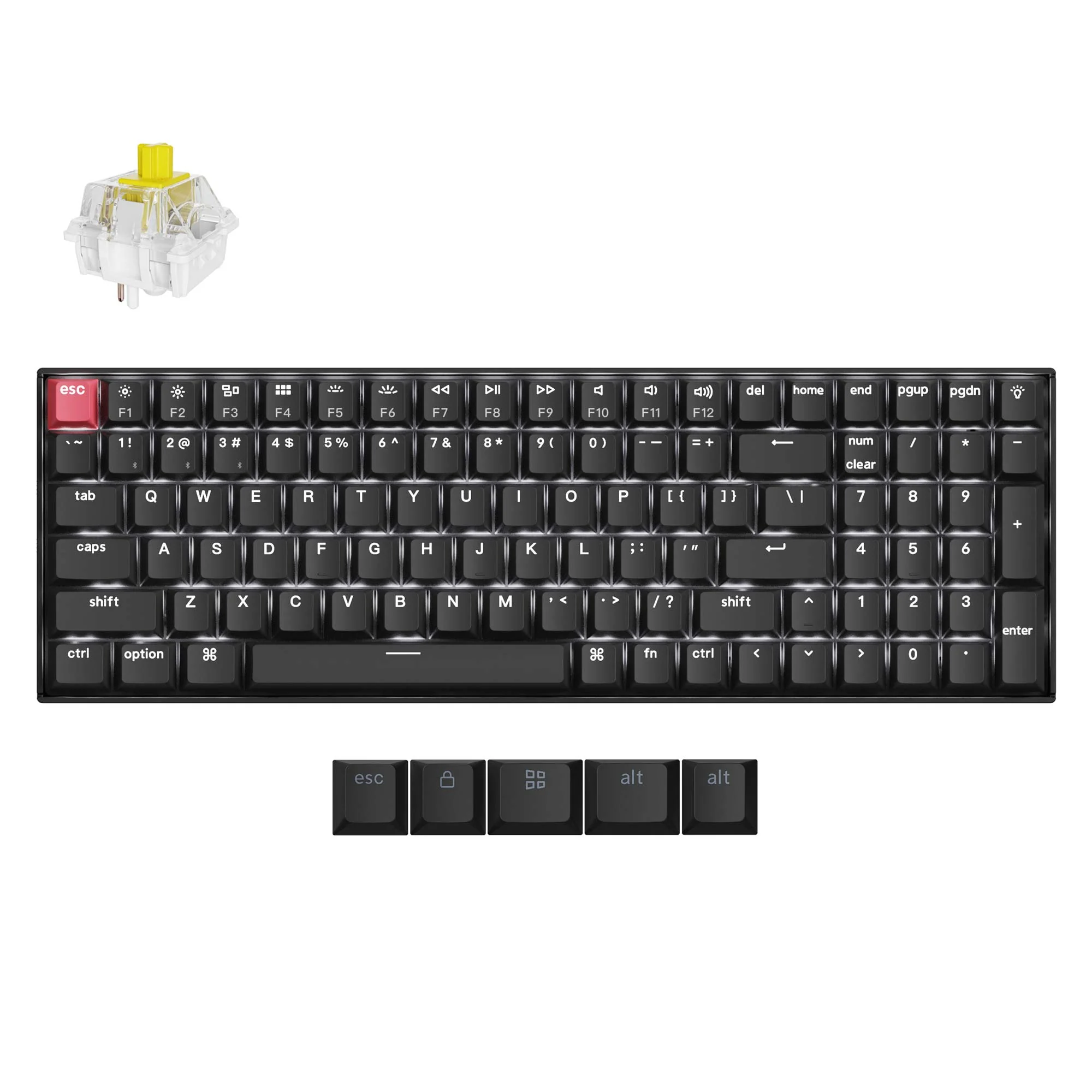 Keychron K4 QMK Wireless Mechanical Keyboard (Version 3)