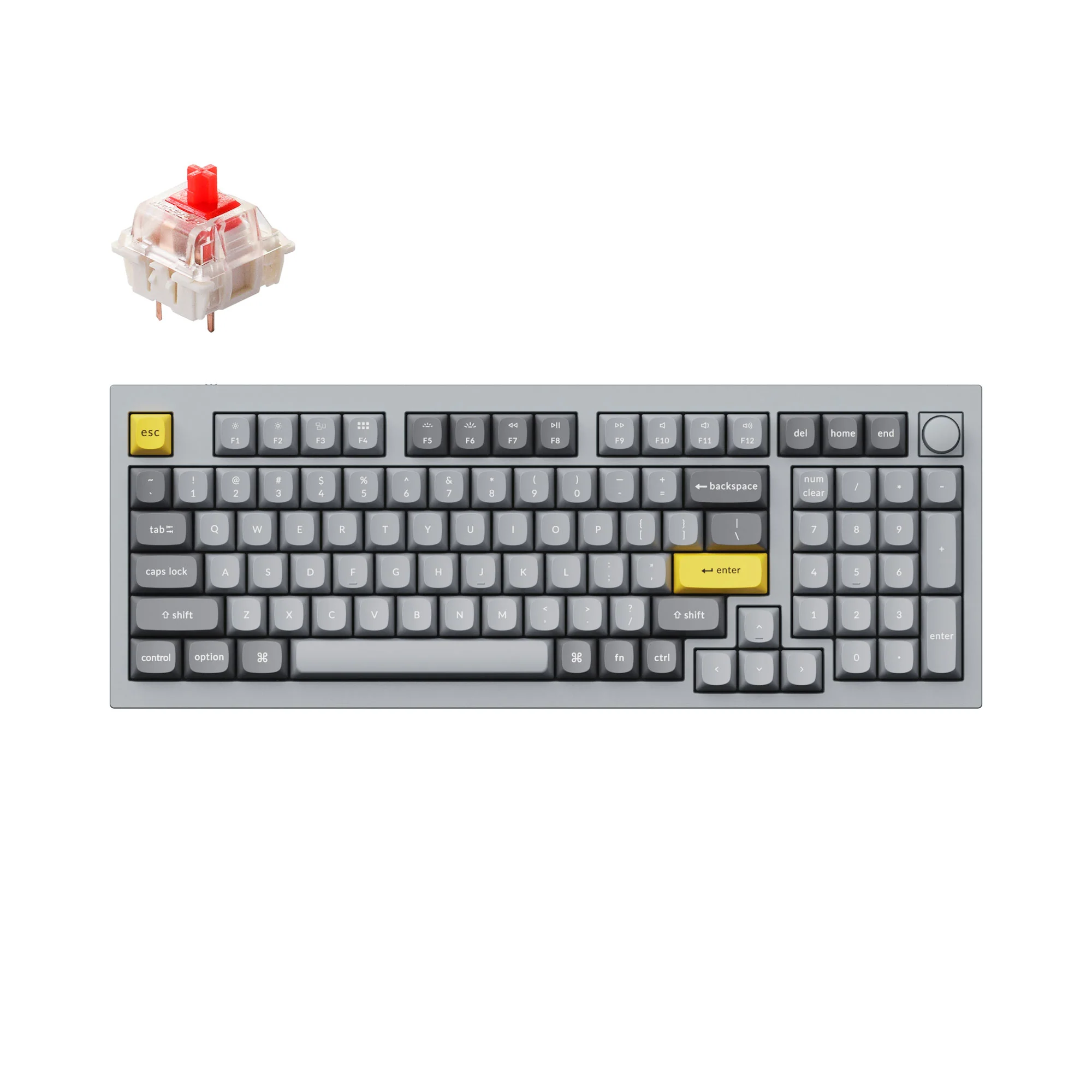 Klawiatura mechaniczna Keychron Q5 QMK Custom