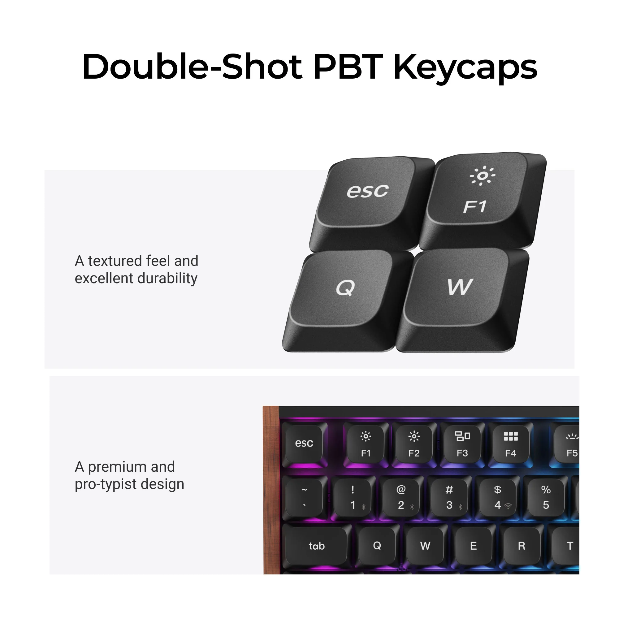 Teclado mecánico inalámbrico personalizado Keychron K5 Ultra 8K