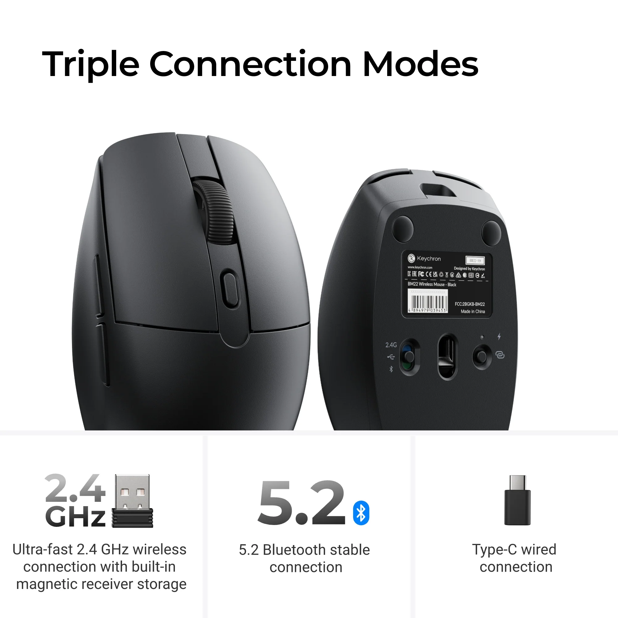 Keychron BM22 Wireless Mouse