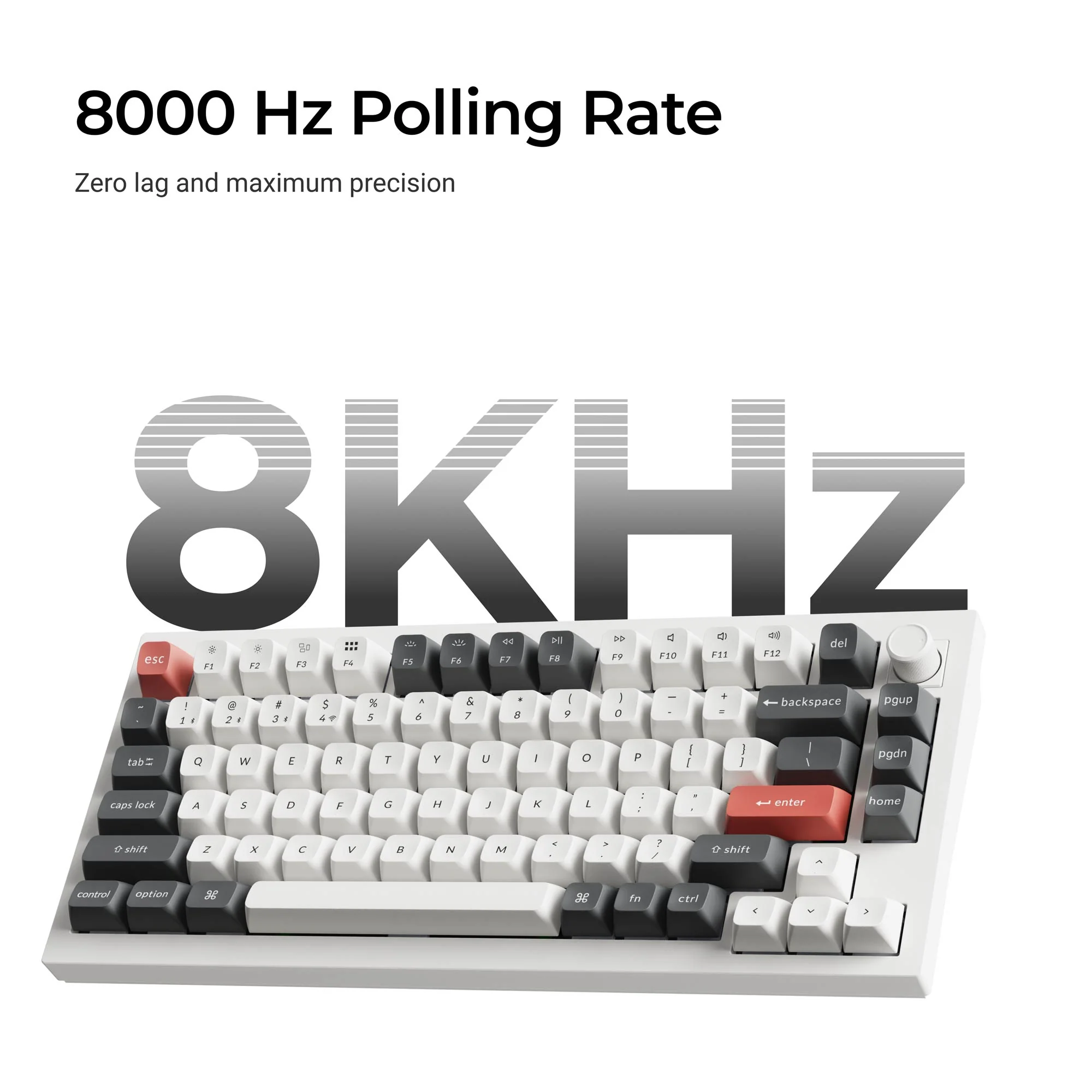 Keychron Q1 Ultra 8K langaton custom-mekaaninen näppäimistö
