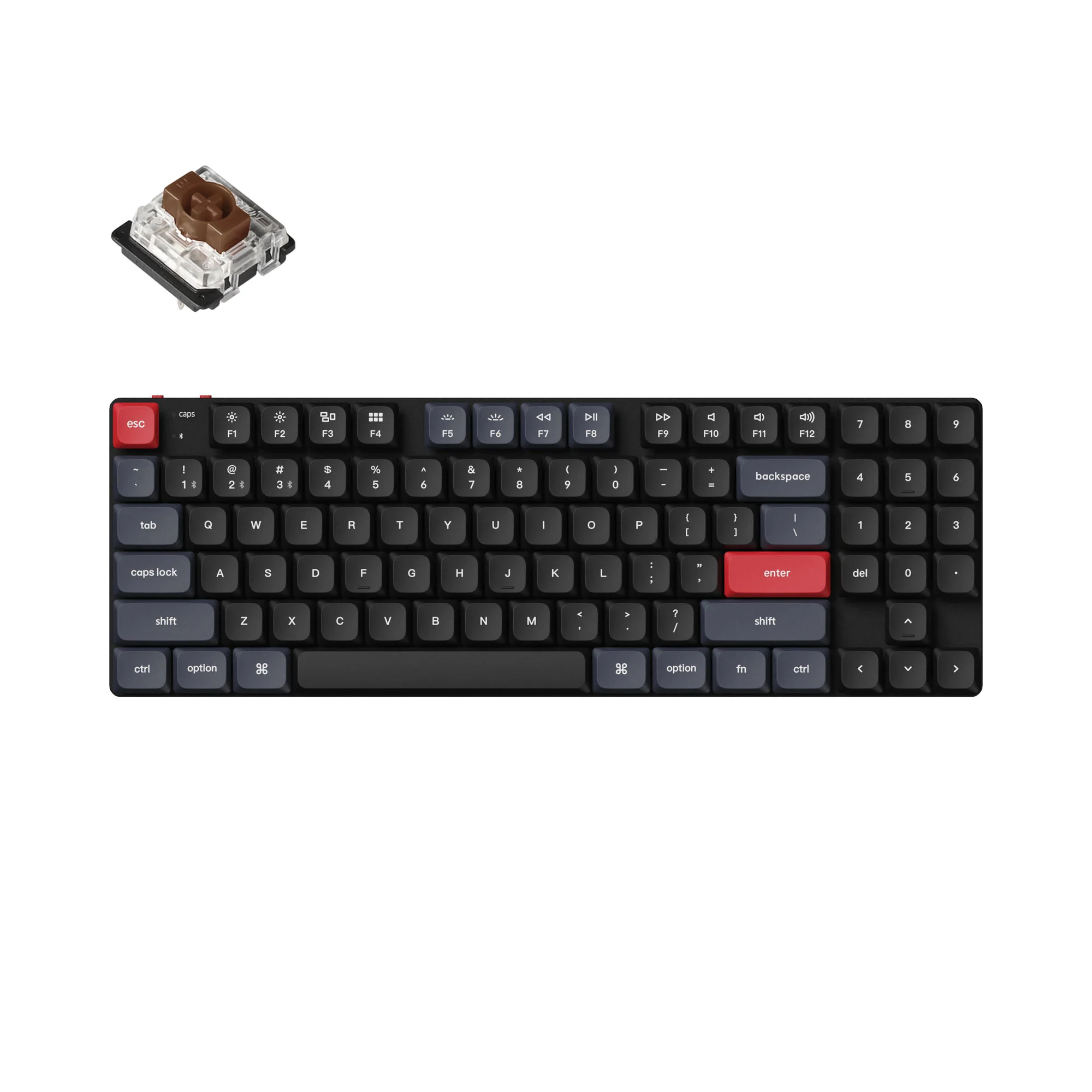Clavier mécanique personnalisé sans fil Keychron K13 Pro QMK/VIA