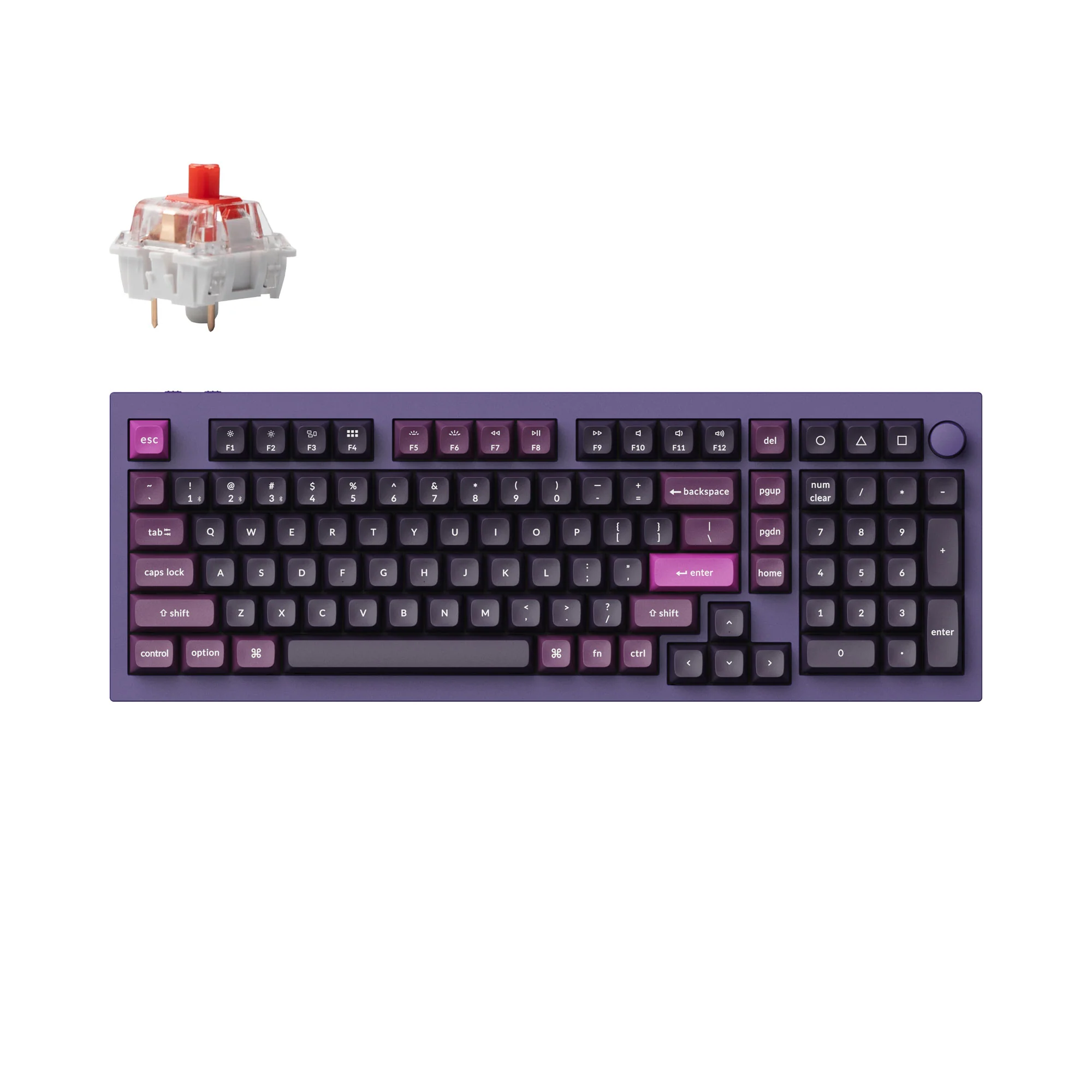 Keychron Q5 Pro QMK/VIA Kabellose mechanische Custom-Tastatur