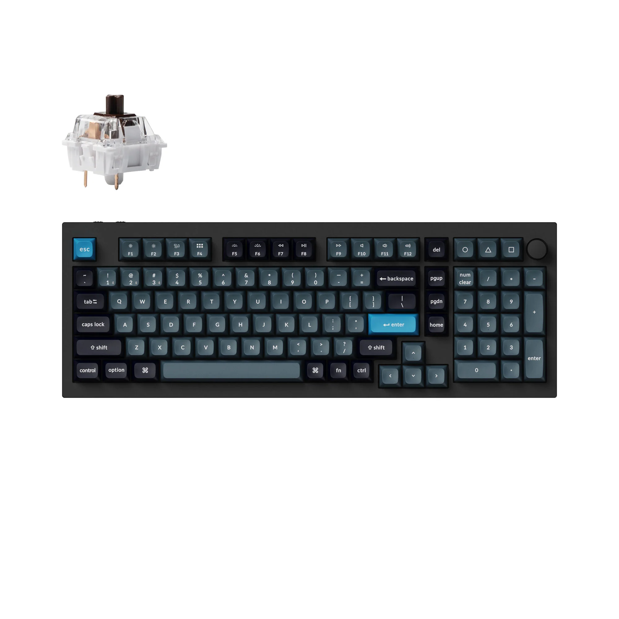 Keychron Q5 Pro QMK/VIA Kabellose mechanische Custom-Tastatur