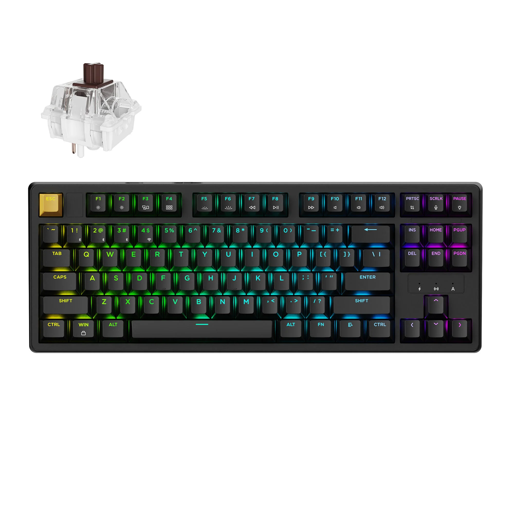 Teclado Mecânico Sem Fio Keychron J4 QMK