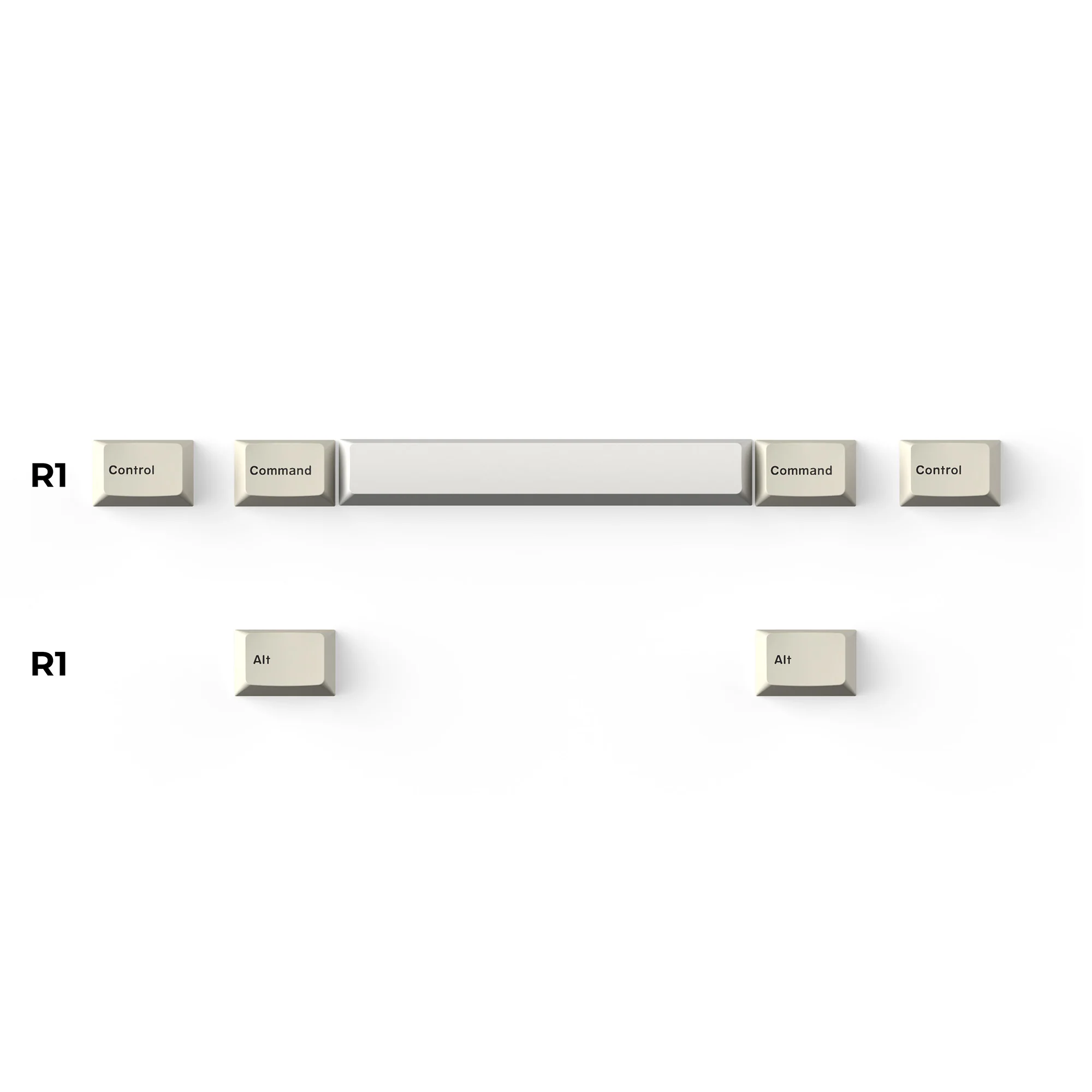 Cherry Profile Double-Shot PBT Full Set Keycaps - Camel