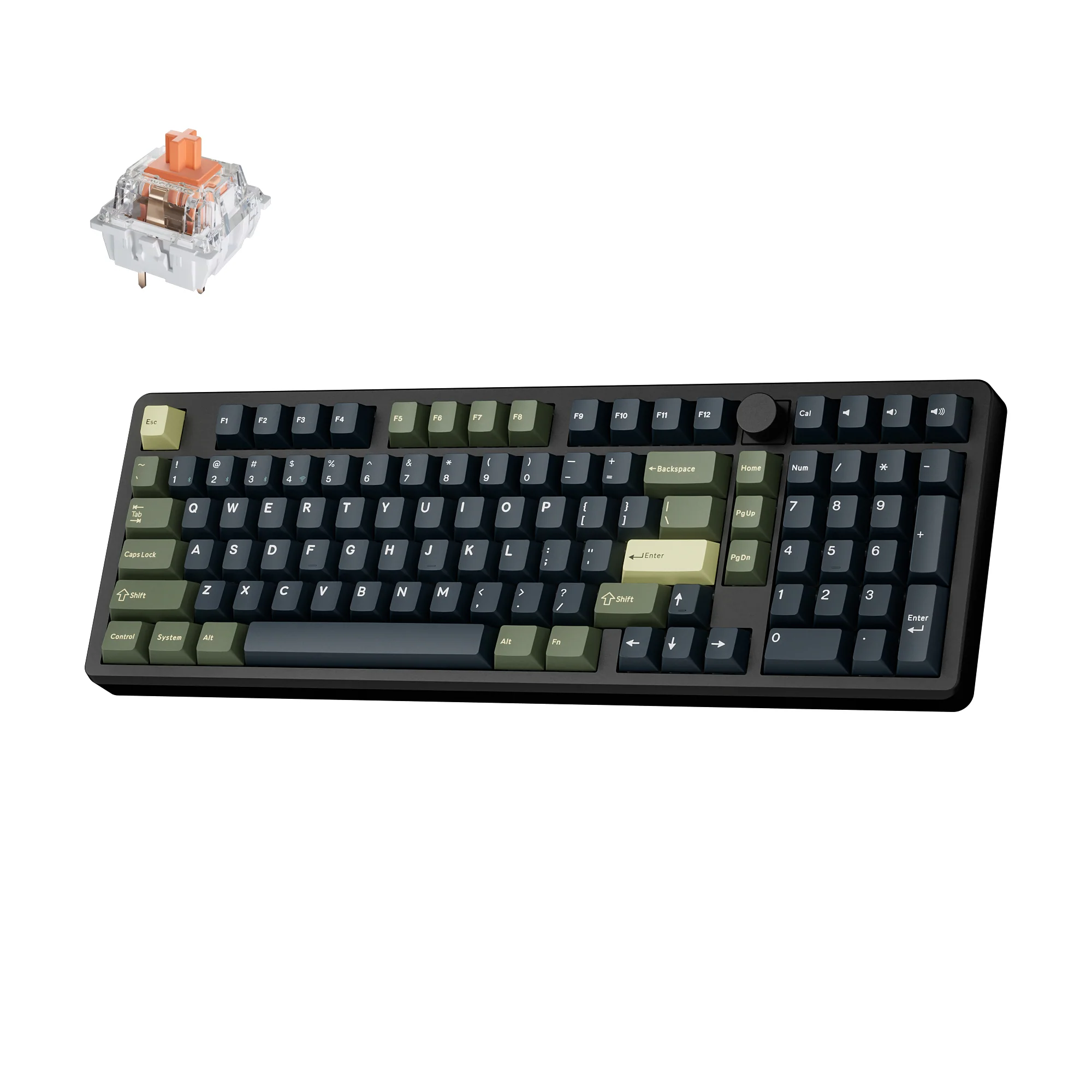 Teclado mecânico sem fio Keychron J11 Ultra 8K