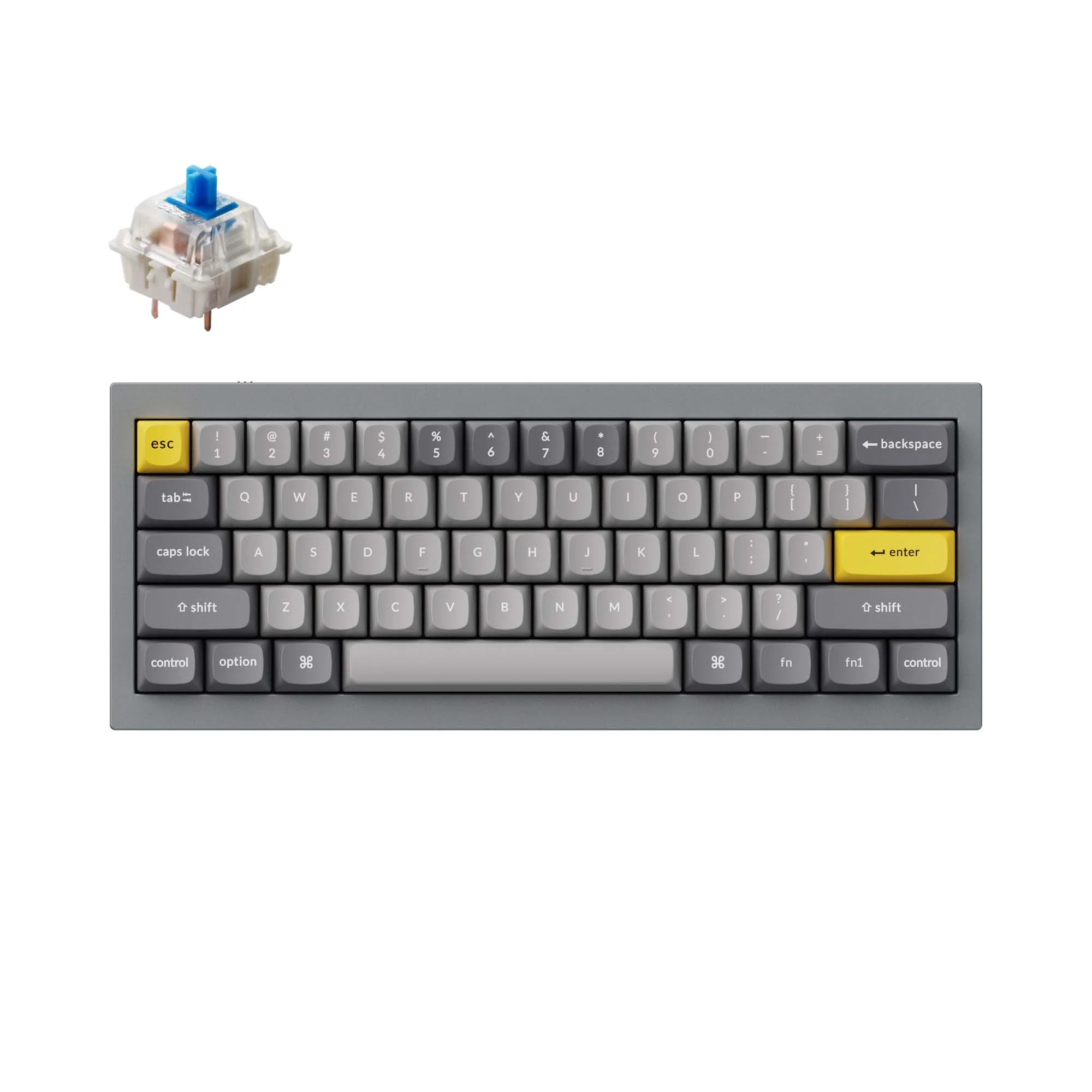 Keychron Q4 QMK Teclado Mecânico Personalizado