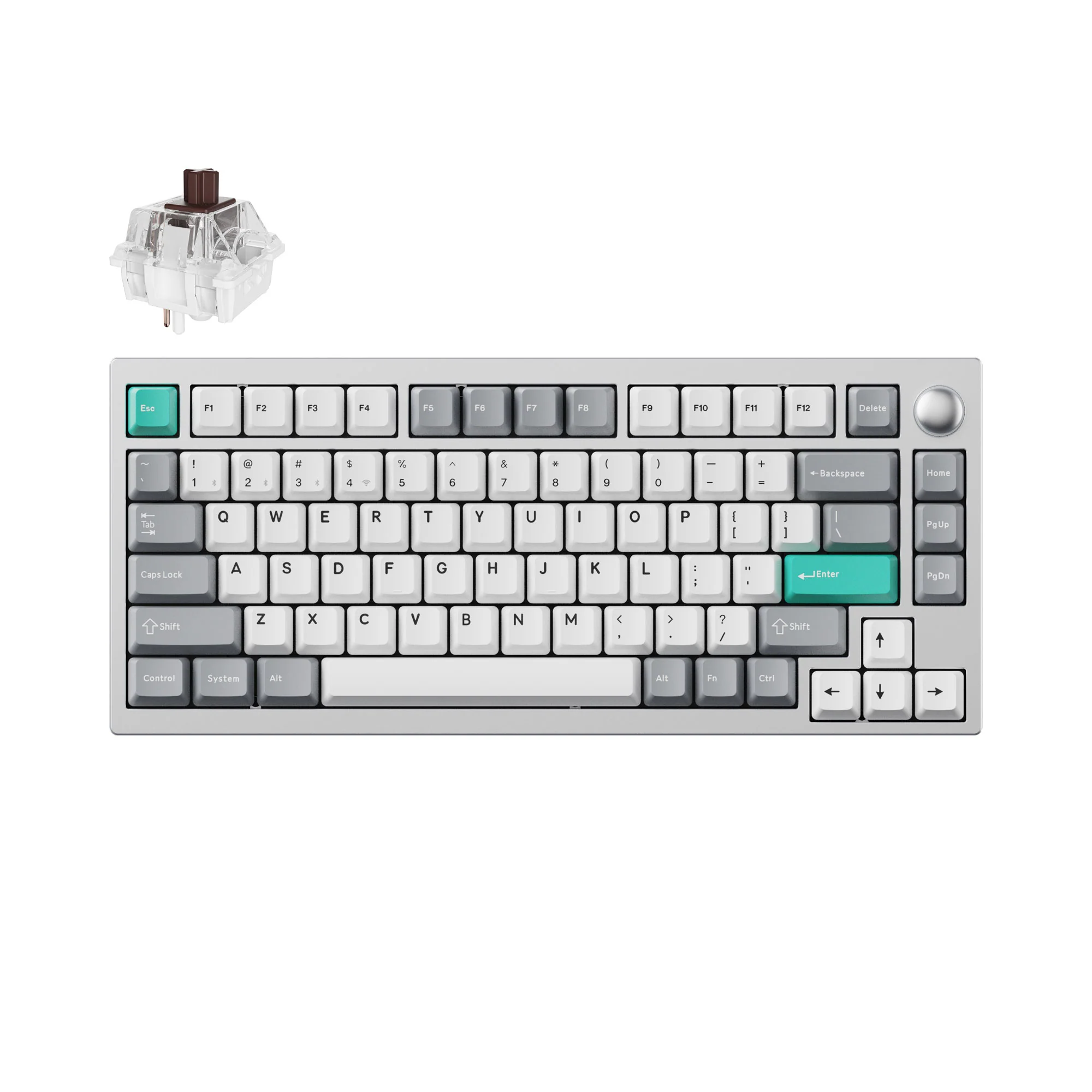 Lemokey P1 QMK/VIA mukautettu pelinäppäimistö