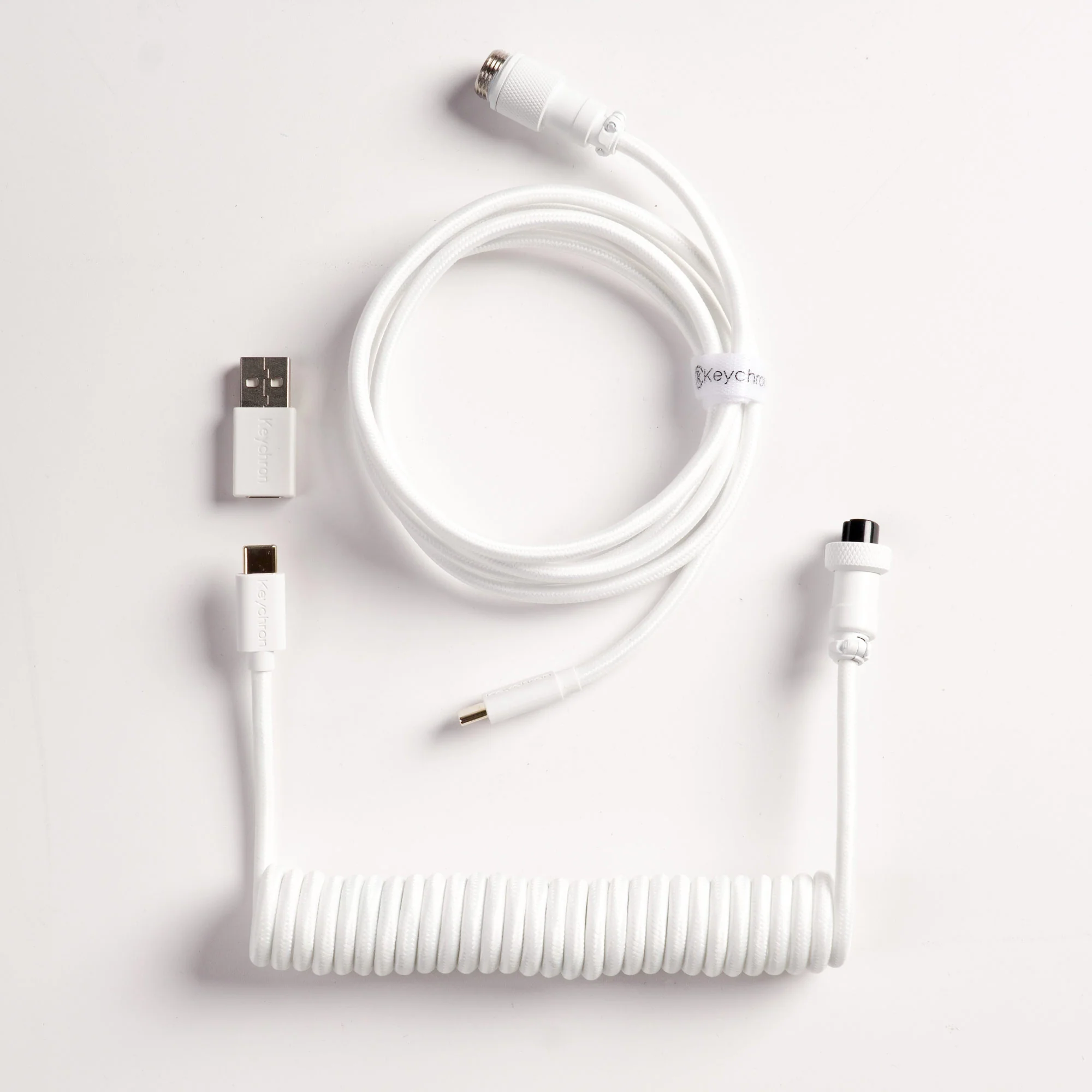Keychron spiralformet aviator-kabel 8K
