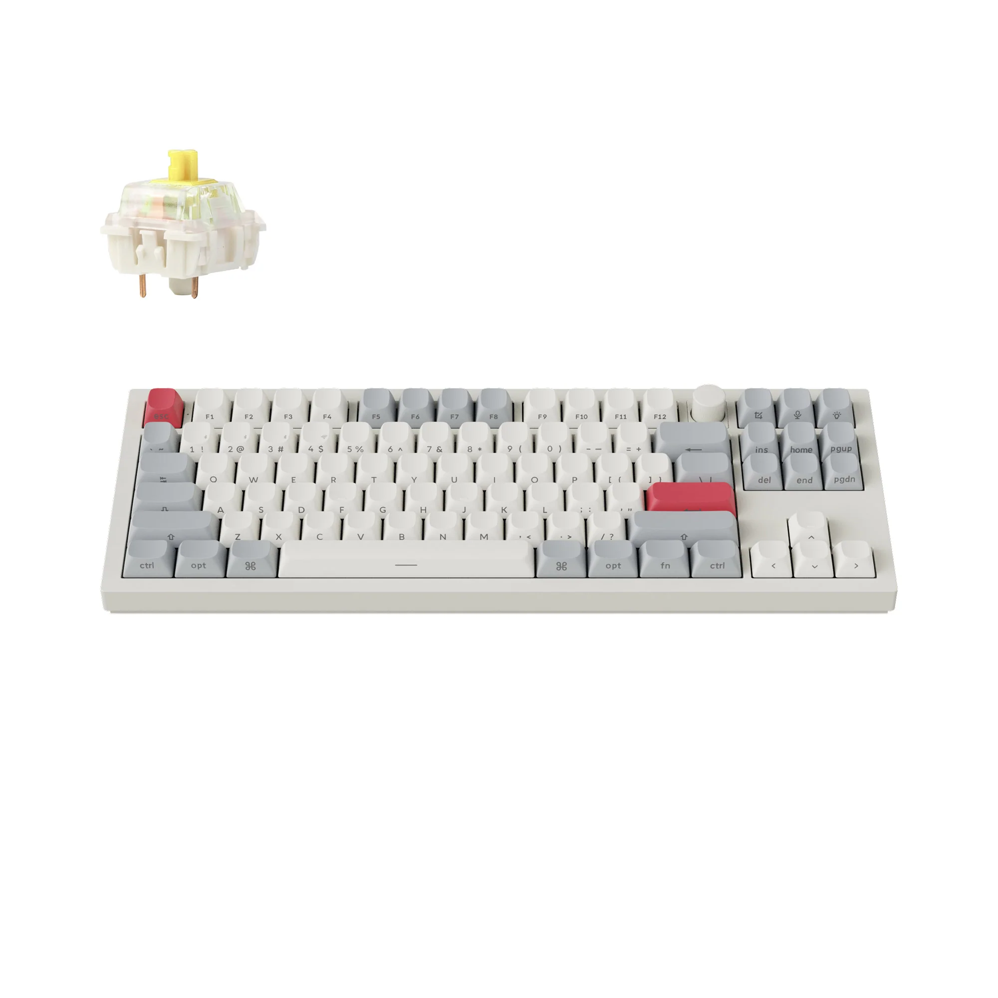Keychron Q3 Max QMK/VIA Bezprzewodowa konfigurowalna klawiatura mechaniczna