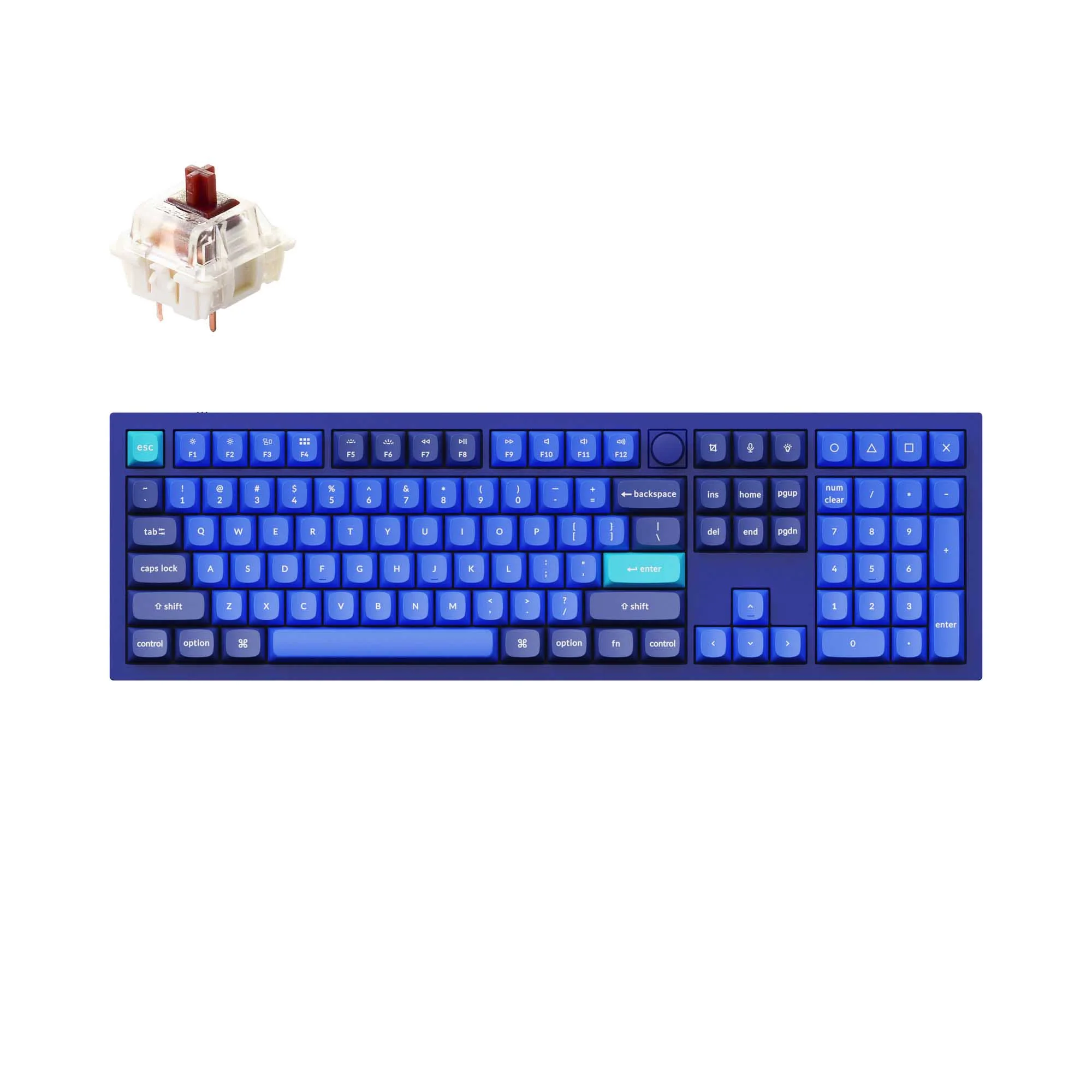 Teclado mecánico personalizado QMK Keychron Q6