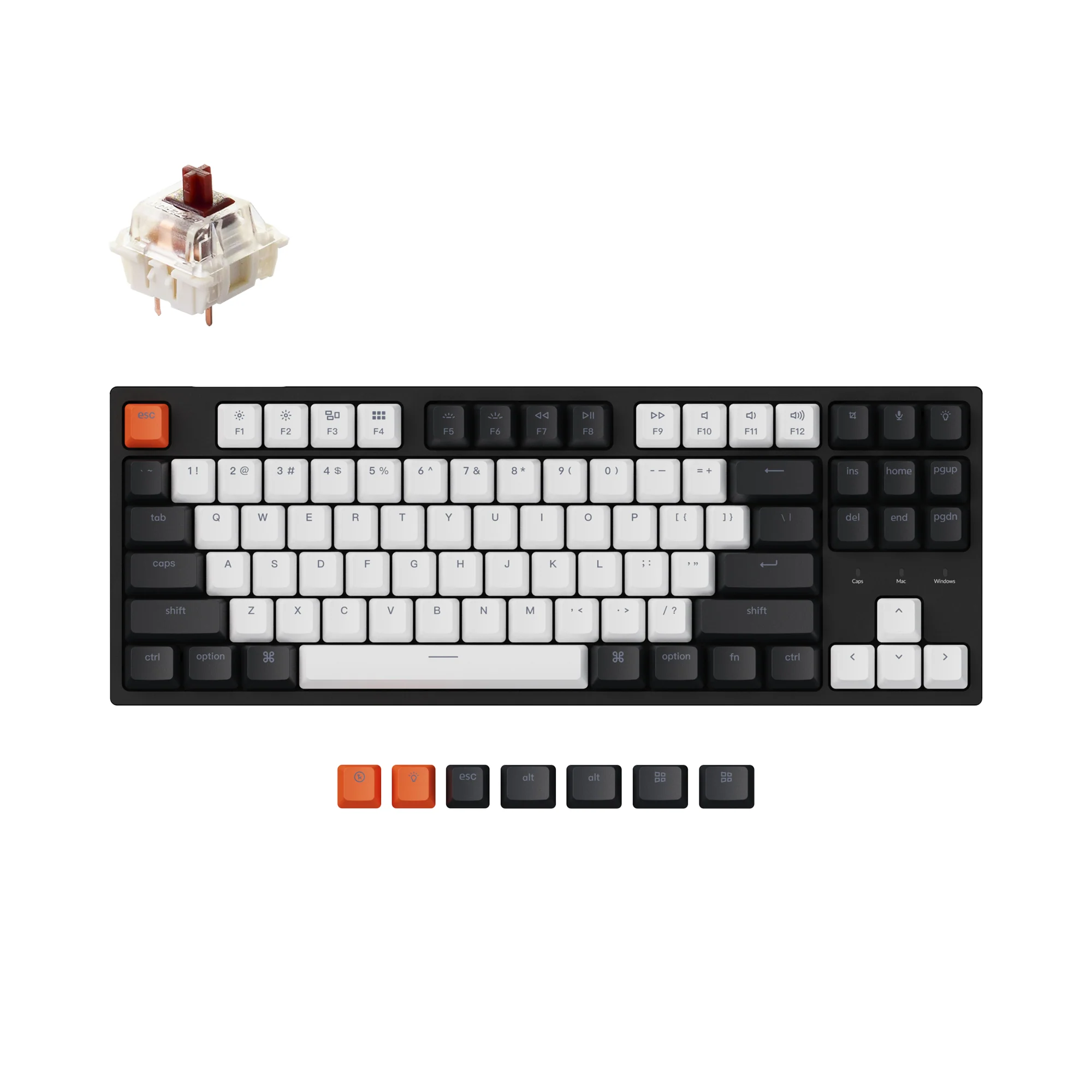 Keychron C1 kabelgebundene mechanische Tastatur
