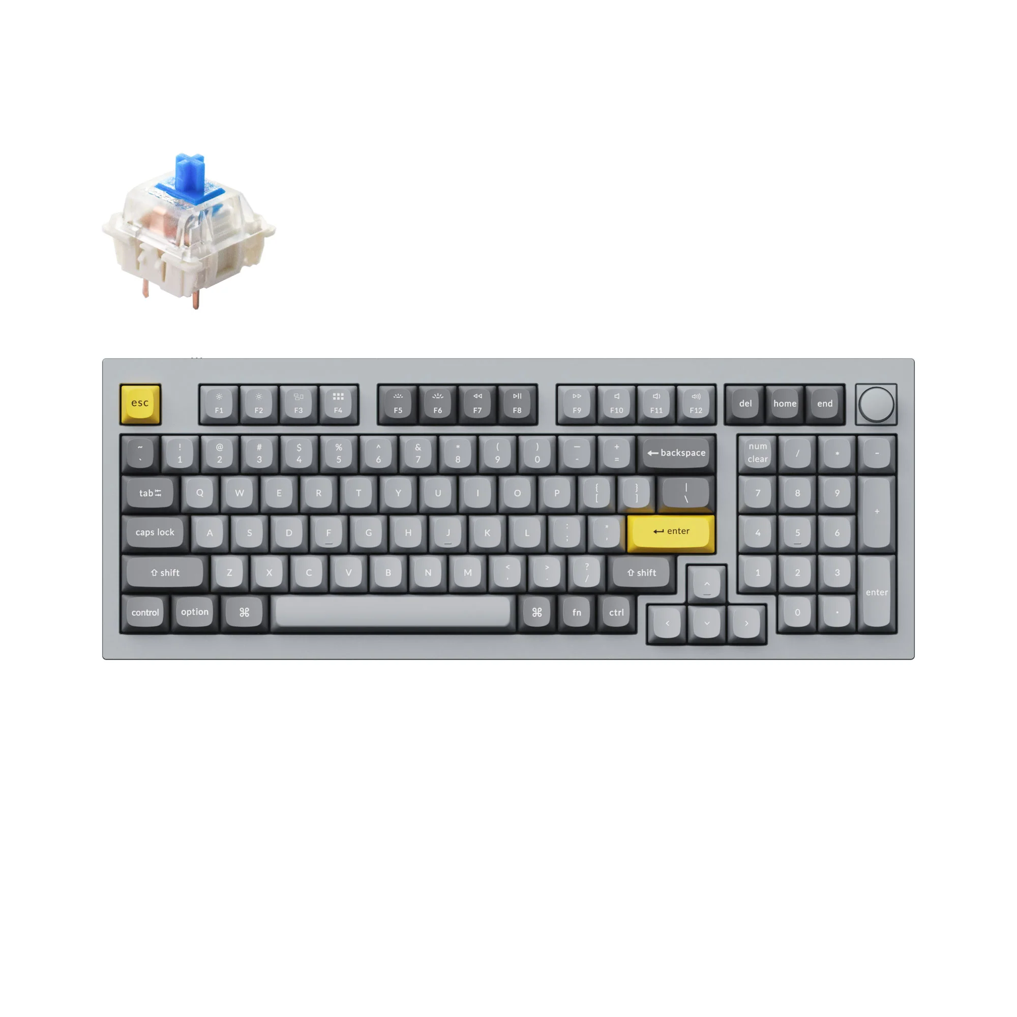 Klawiatura mechaniczna Keychron Q5 QMK Custom