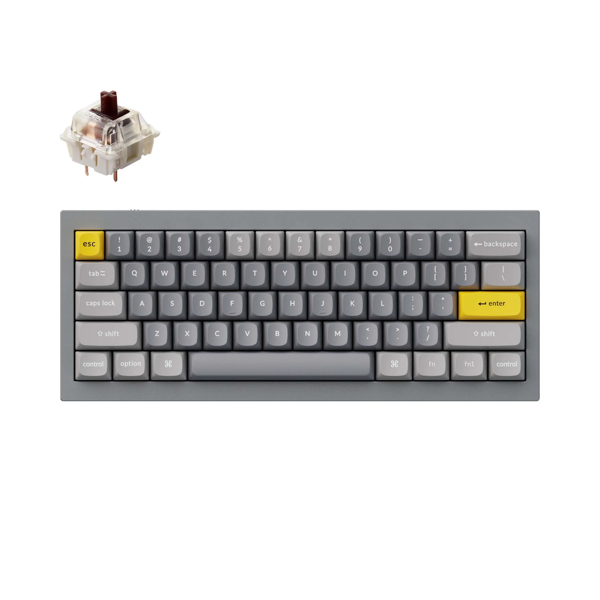 Keychron Q4 QMK Teclado Mecânico Personalizado