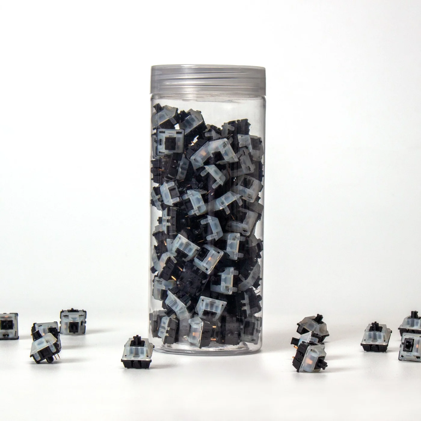 Interruptor Gateron KS-3X47 Milky Top Black Bottom