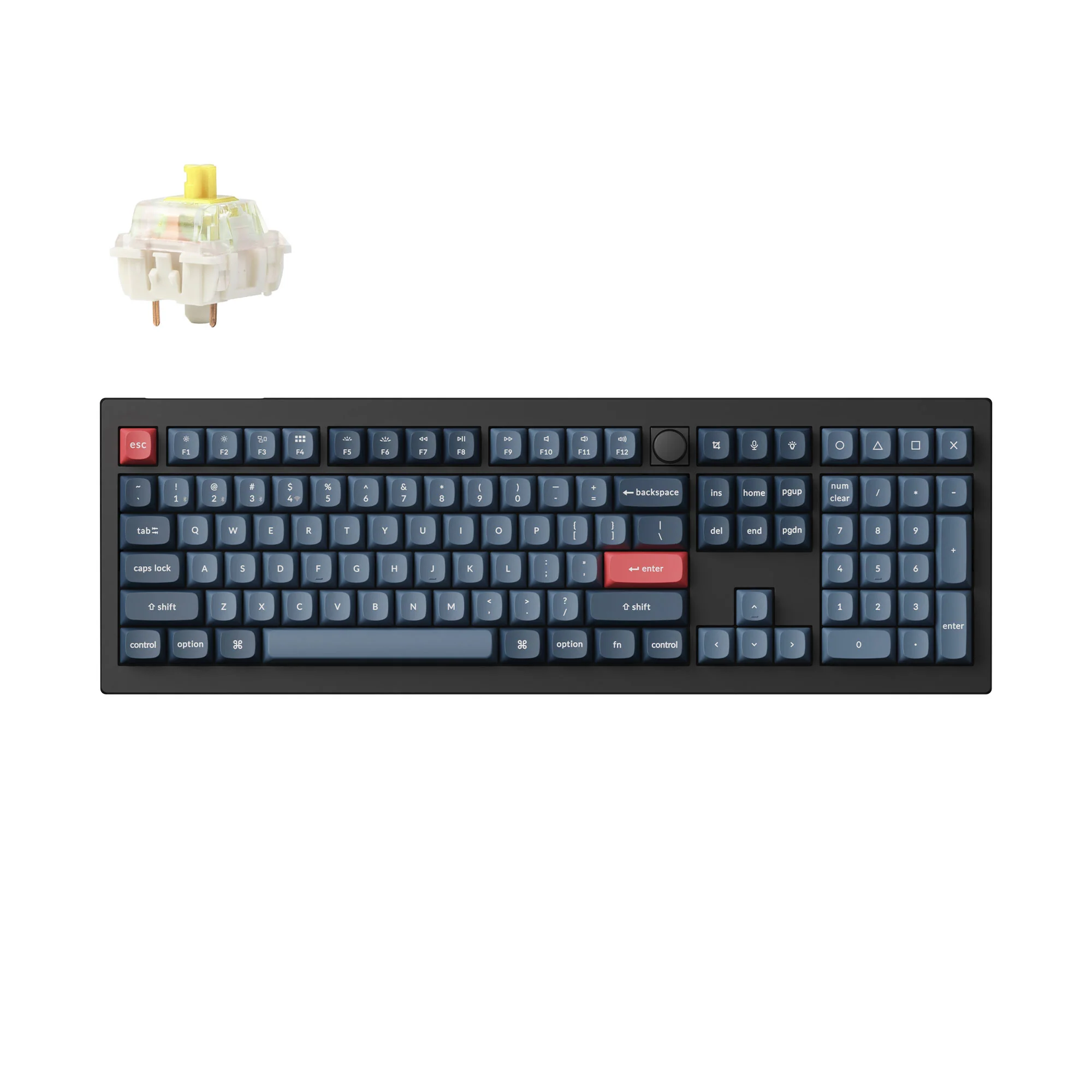 Keychron V6 Max QMK/VIA Teclado mecánico inalámbrico personalizado