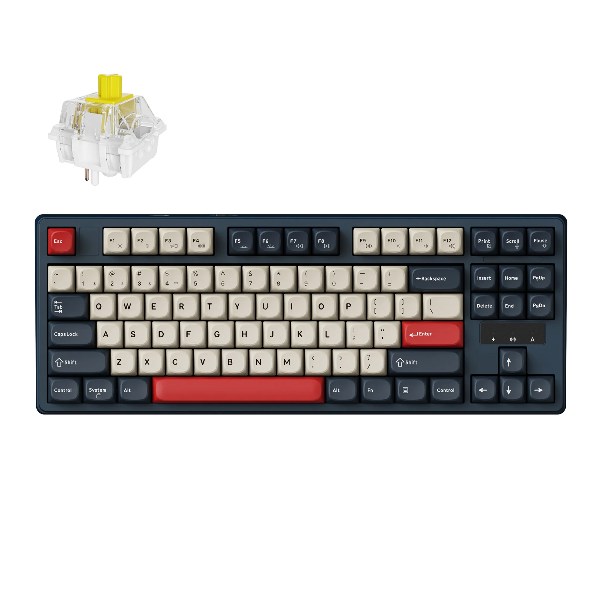 Teclado Mecânico Sem Fio Keychron J4 QMK
