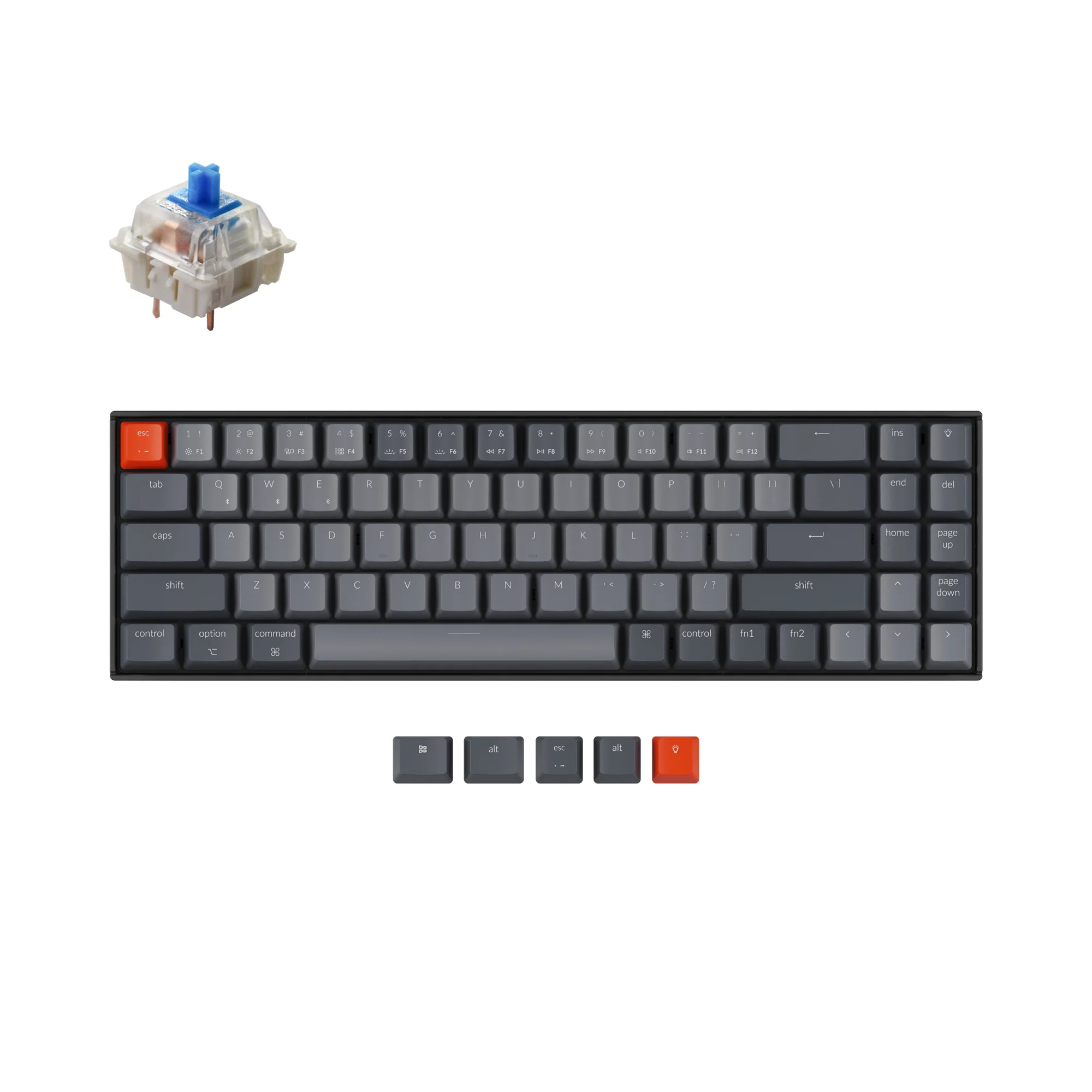 Teclado mecánico inalámbrico Keychron K14