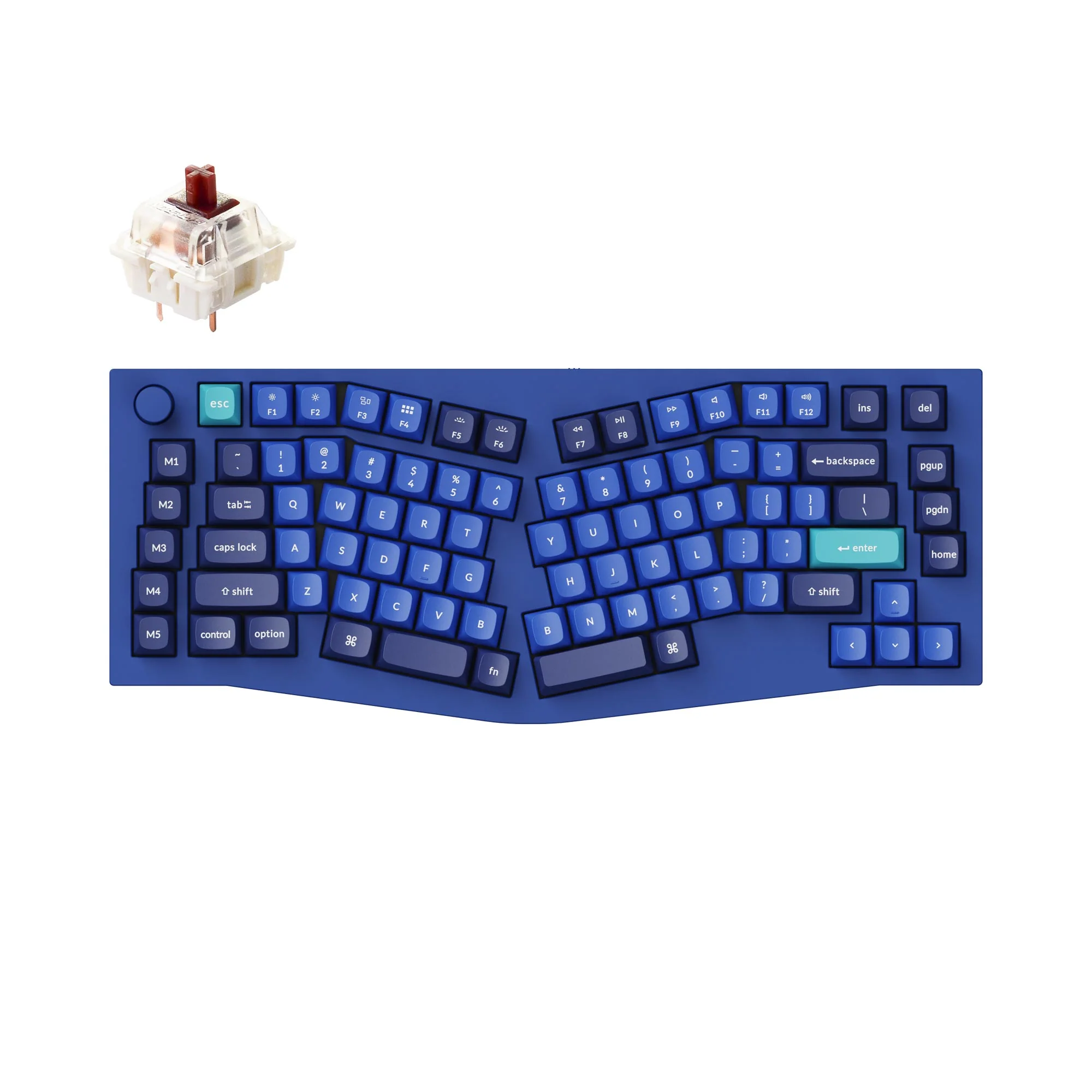 Keychron Q10 (Alice-Layout) QMK Custom Mechanische Tastatur