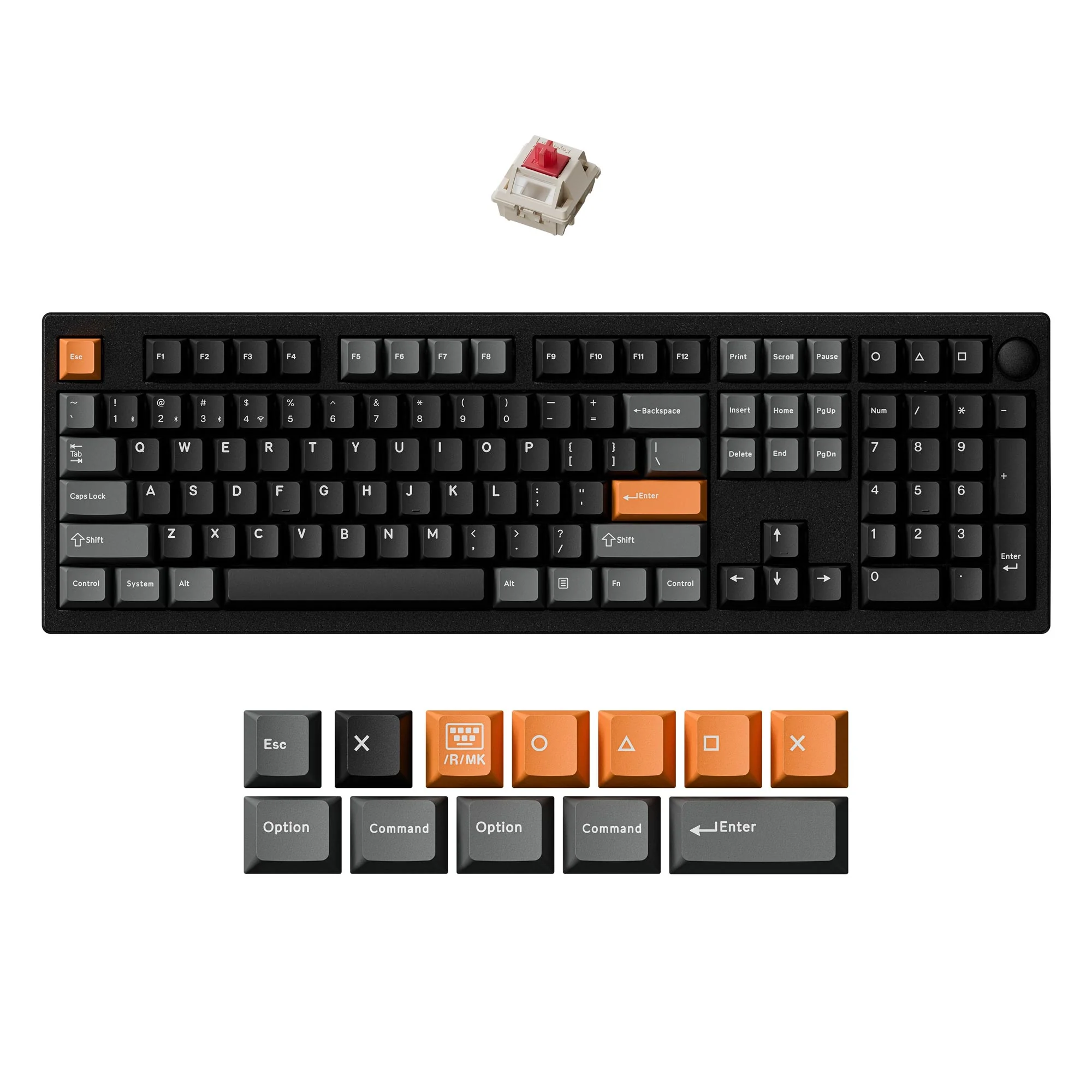 Keychron P6 Ultra 8K langaton mukautettava mekaaninen näppäimistö
