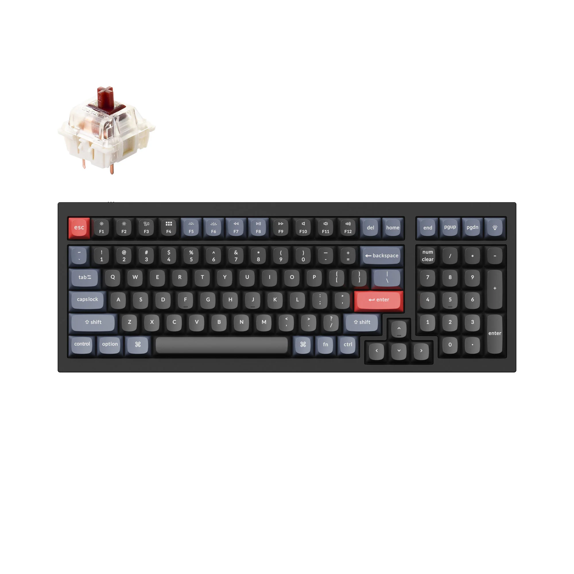 Klawiatura mechaniczna Keychron Q5 QMK Custom