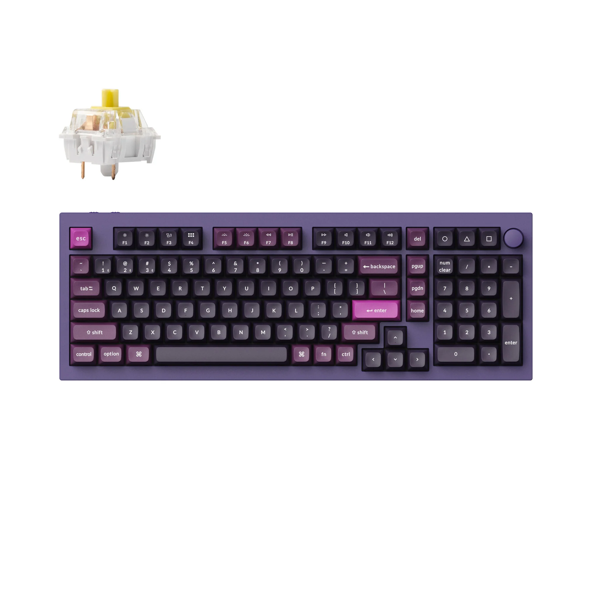 Keychron Q5 Pro QMK/VIA Kabellose mechanische Custom-Tastatur