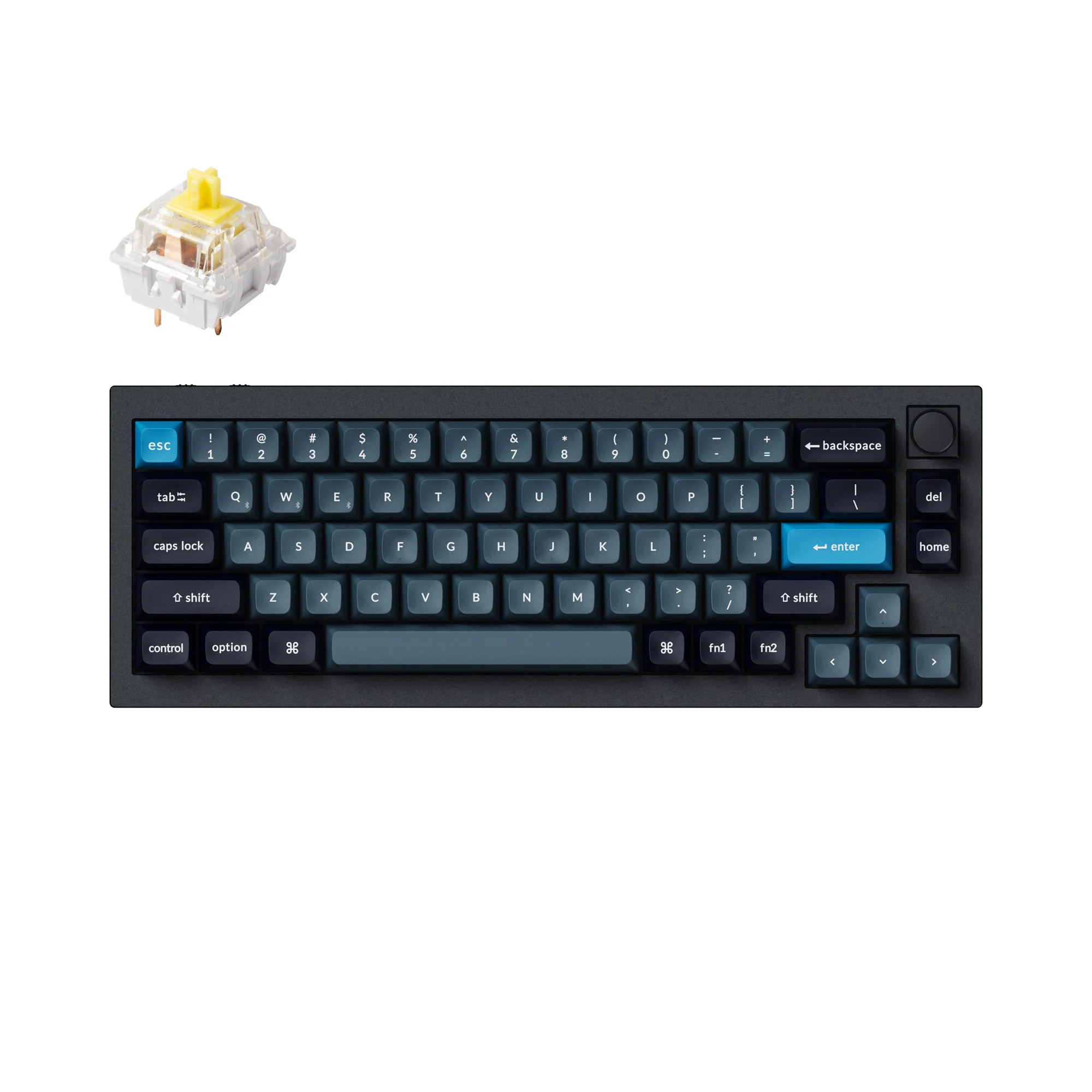 Keychron Q2 Pro QMK/VIA Teclado Mecânico Sem Fio Personalizado