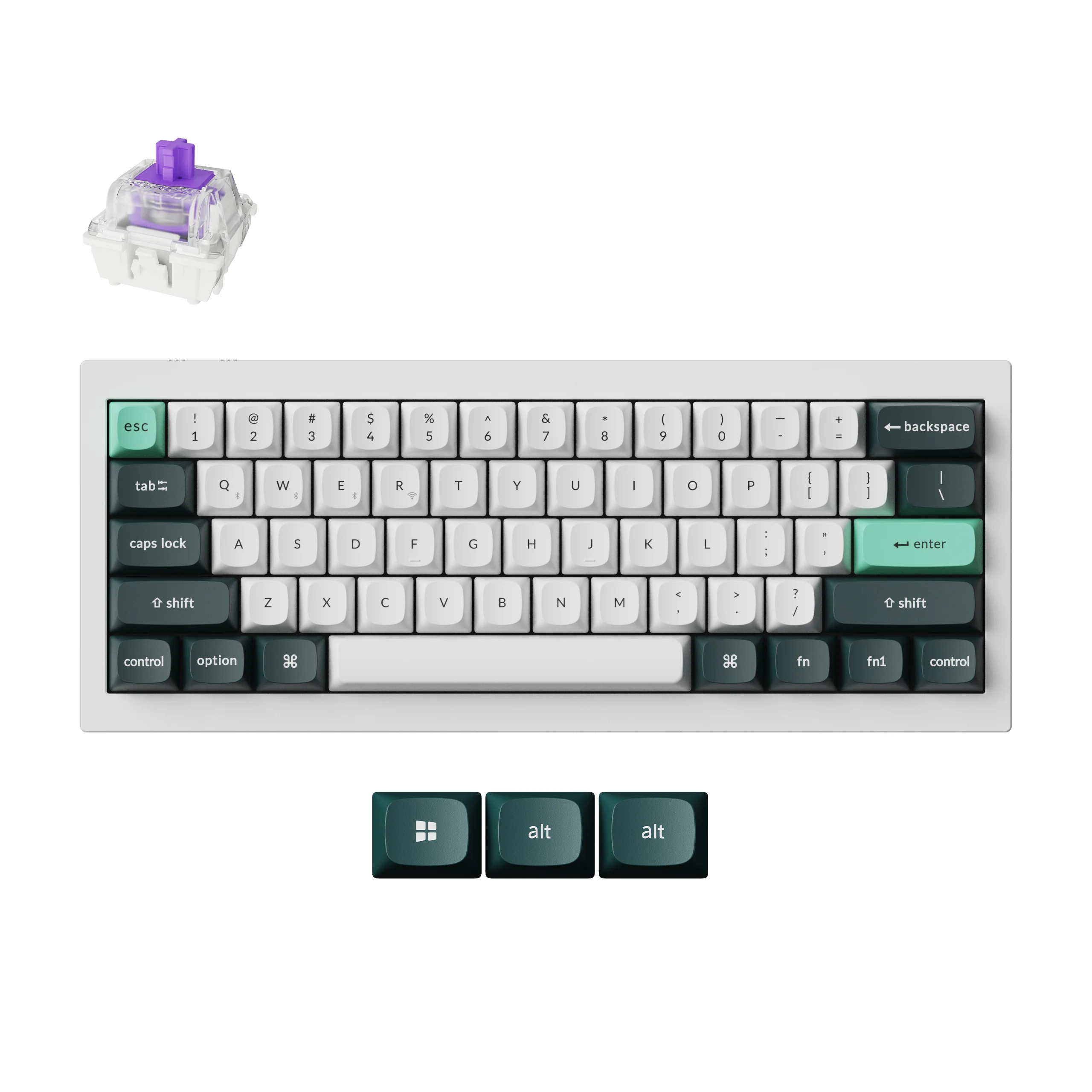 Keychron Q4 HE Clavier sans fil personnalisé QMK