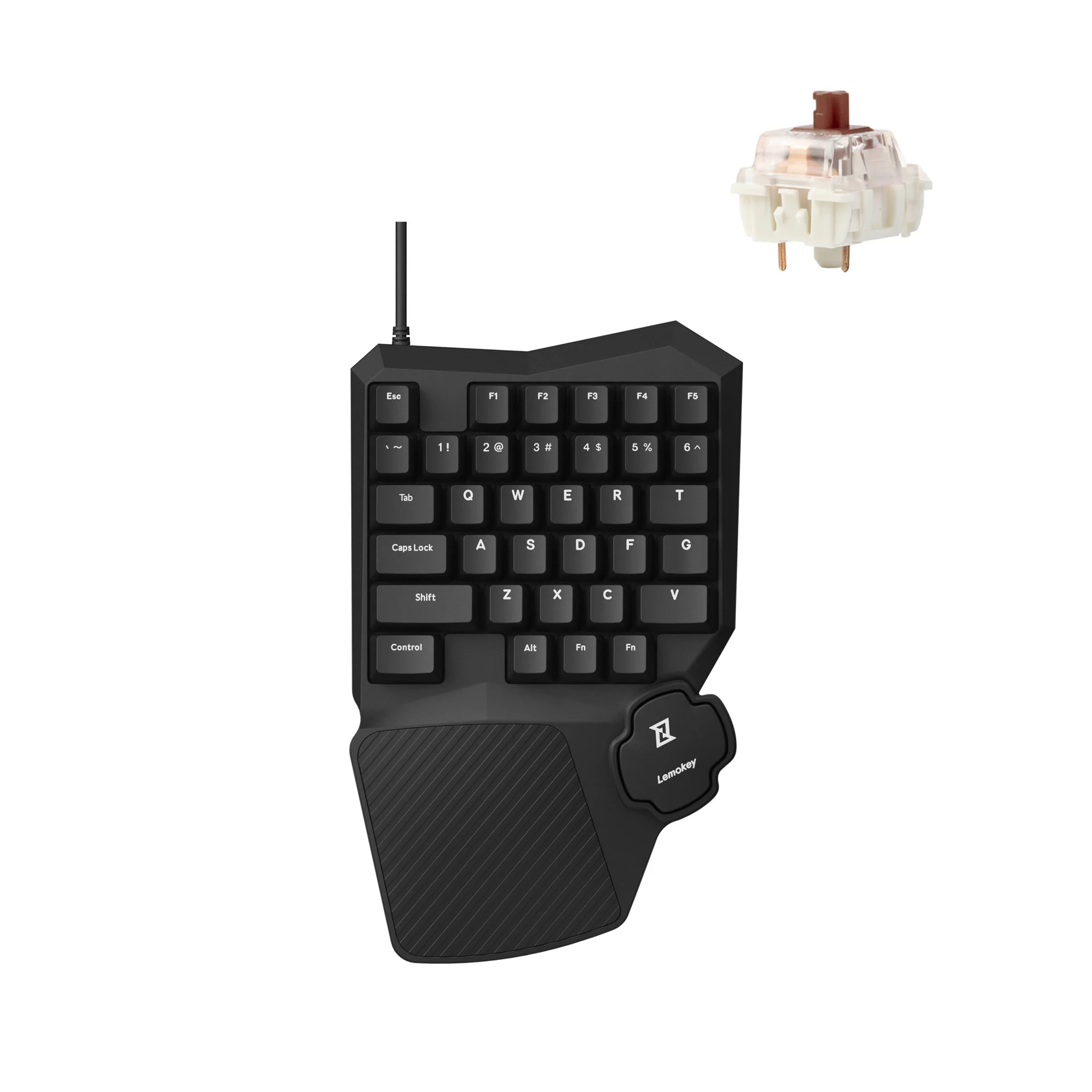 Lemokey X0 QMK bedraad mechanisch gaming-keypad