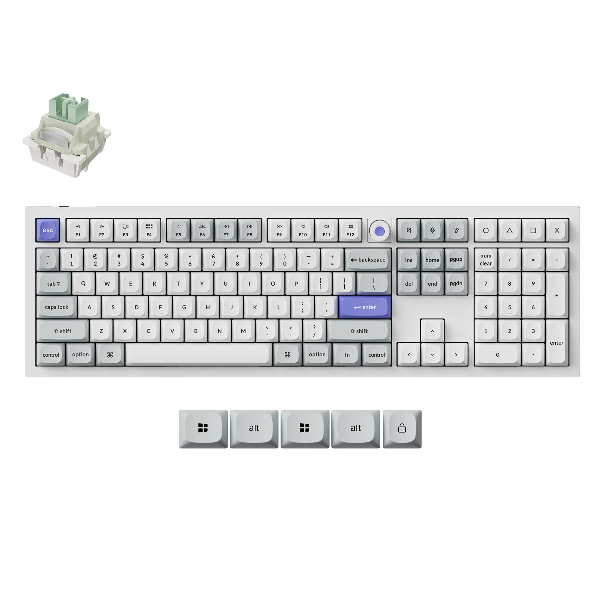 Keychron Q6 HE 8K Teclado con interruptores magnéticos