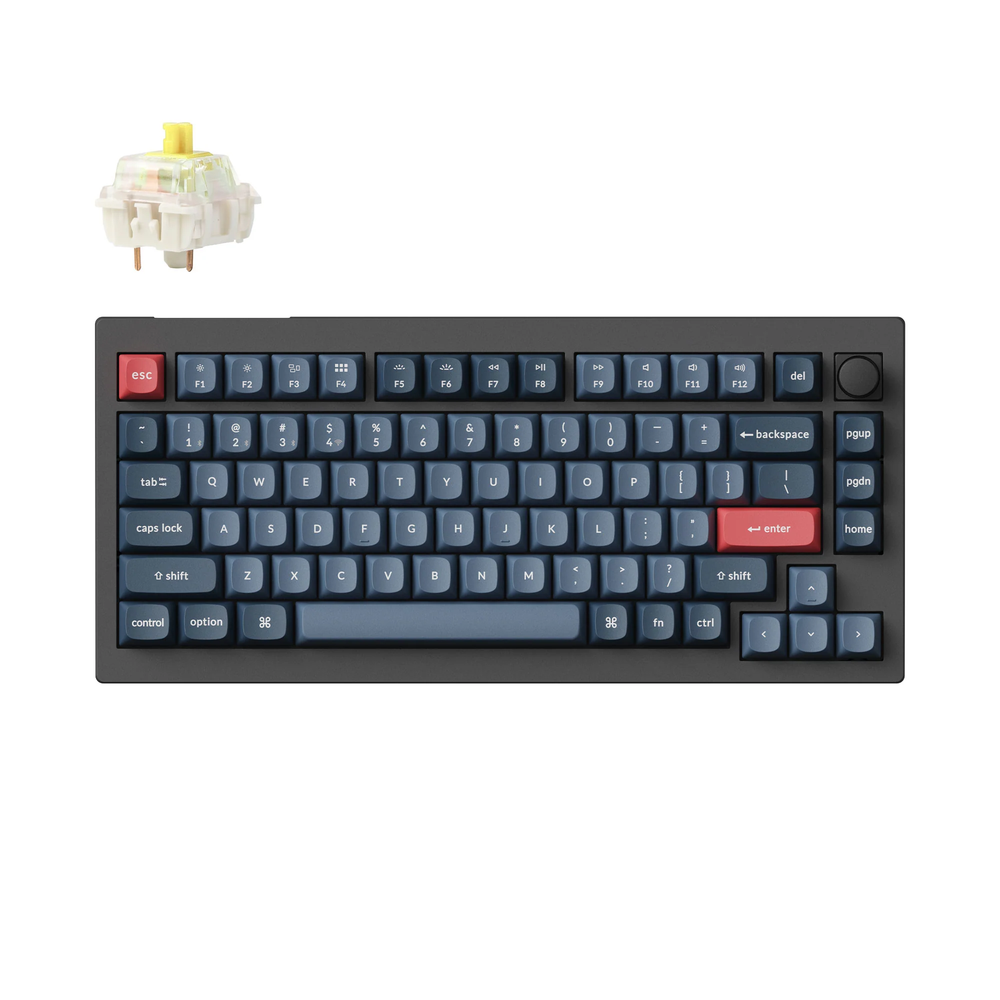 Keychron V1 Max QMK/VIA Wireless Custom Mechanical Keyboard