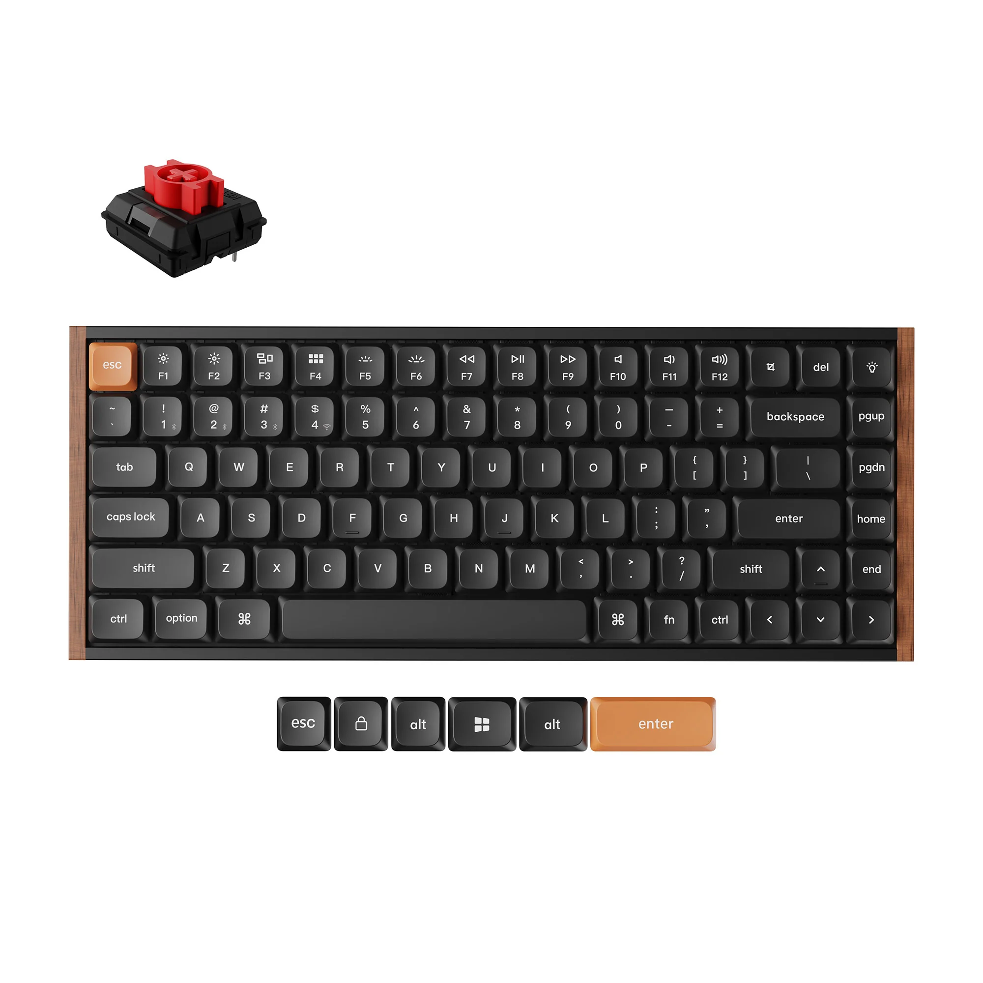 Keychron K3 Max SE QMK langaton mukautettava mekaaninen näppäimistö