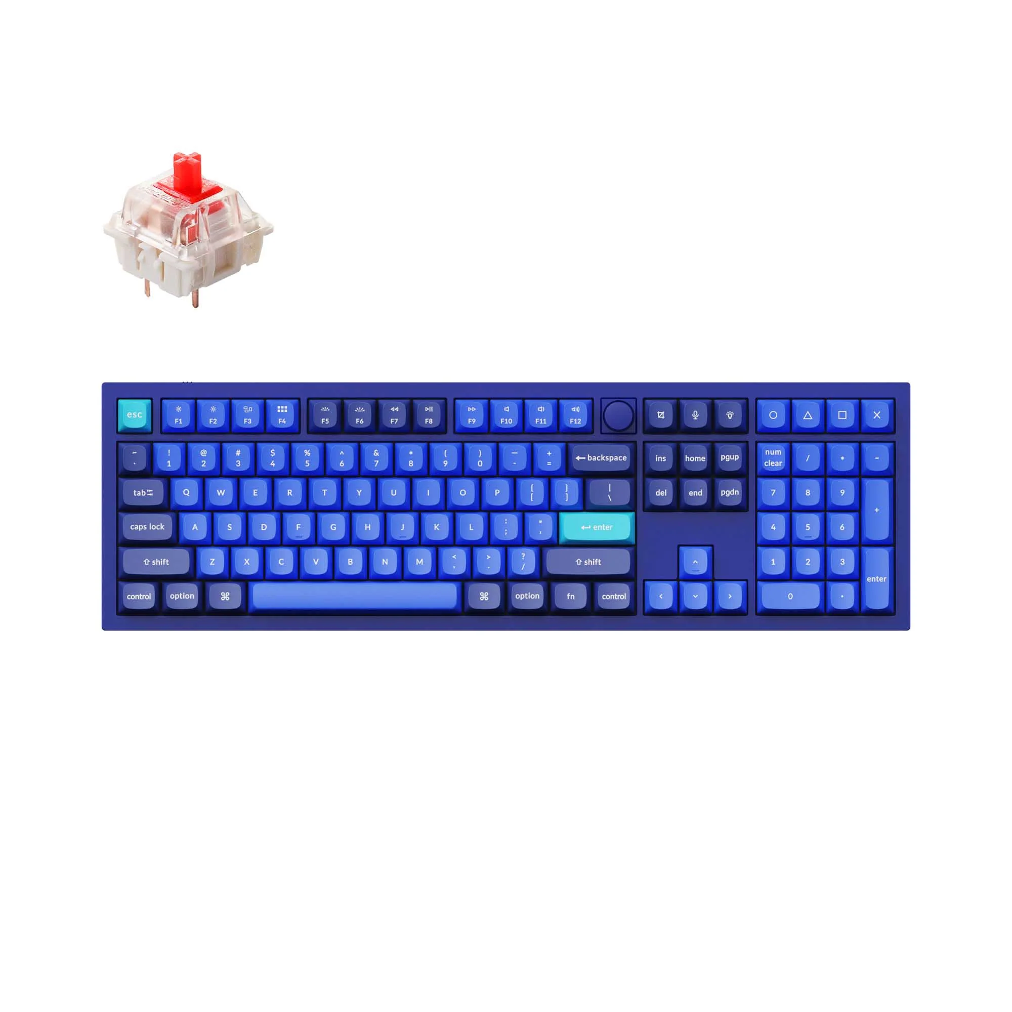 Teclado mecánico personalizado QMK Keychron Q6