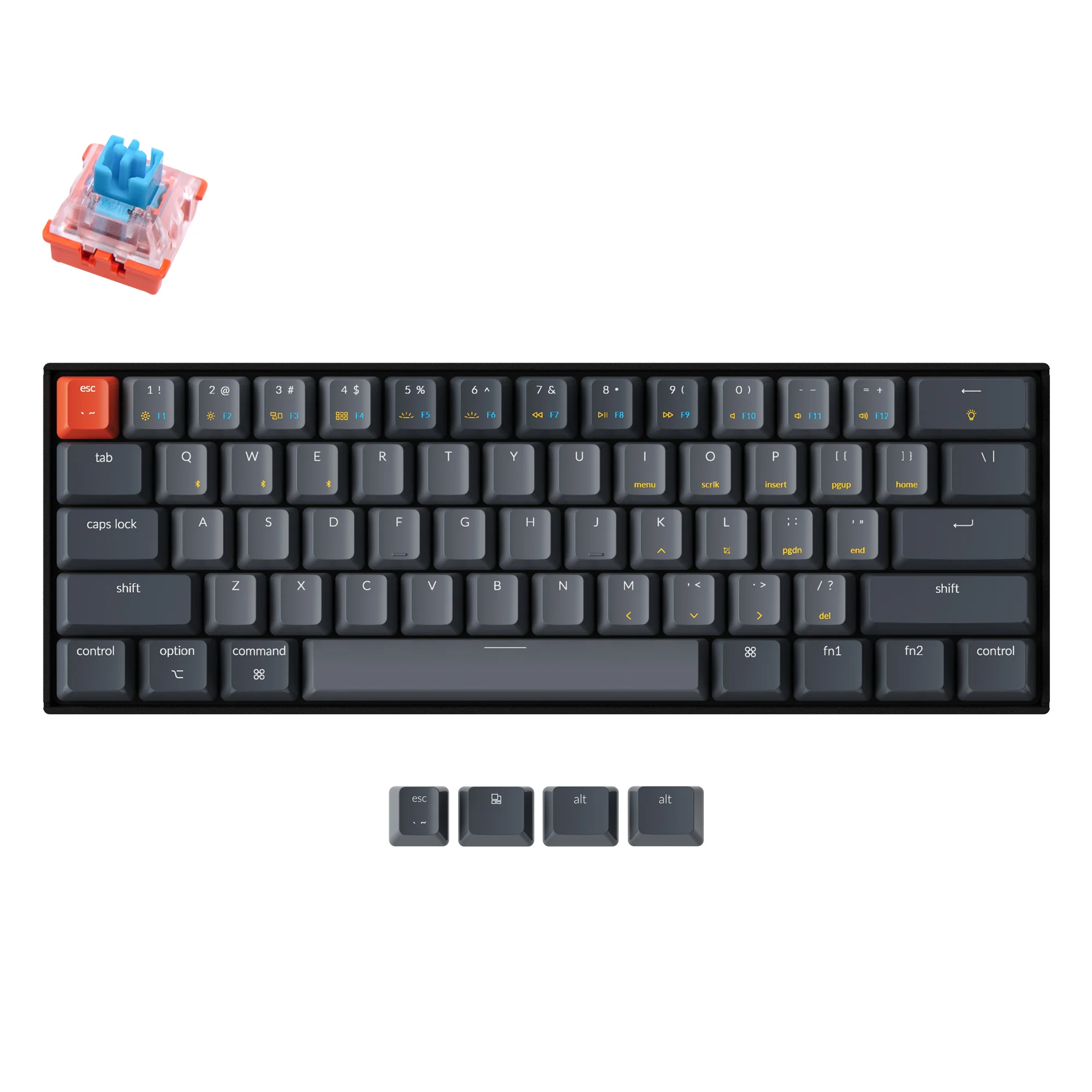 Bezprzewodowa mechaniczna klawiatura Keychron K12