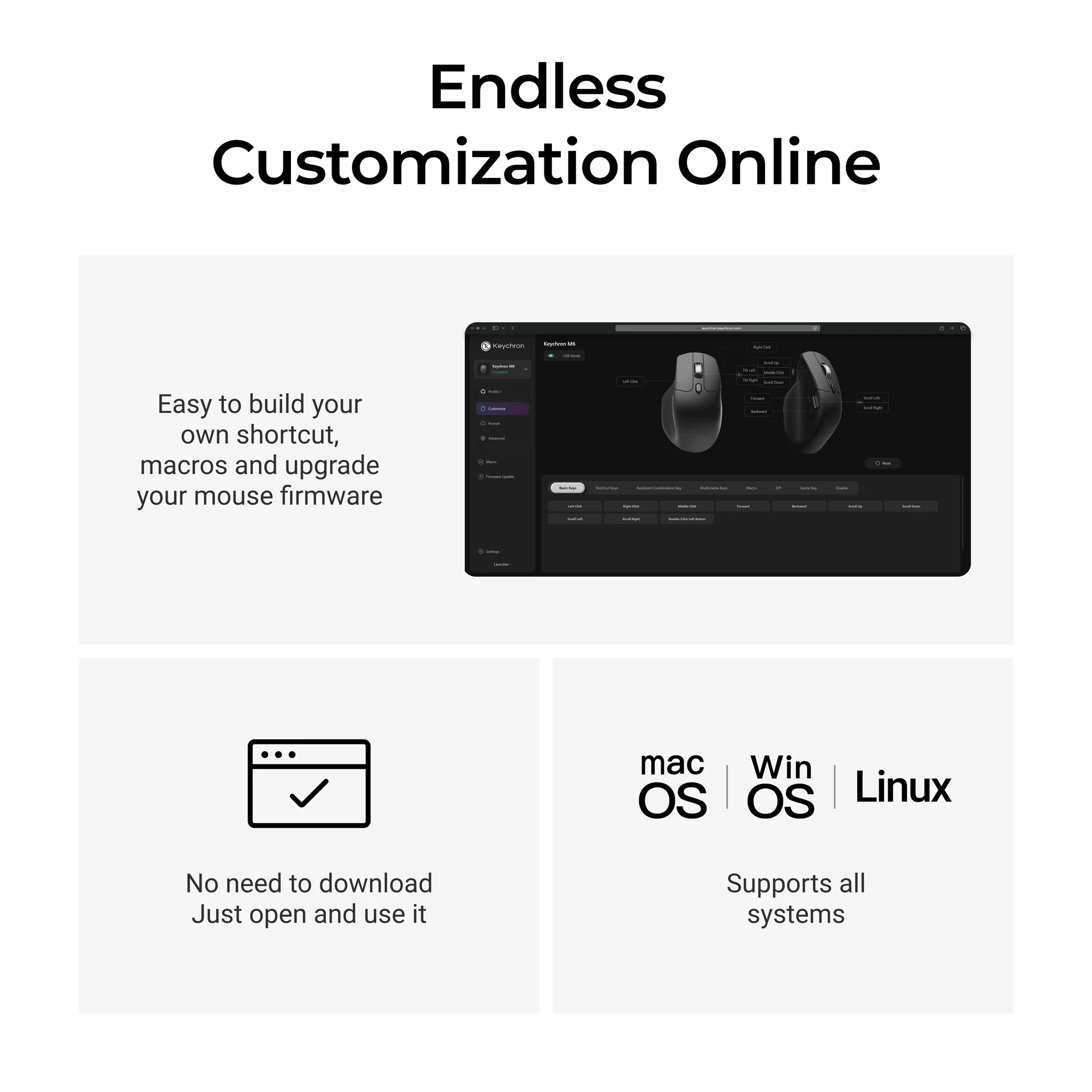 Keychron M6 Wireless Mouse