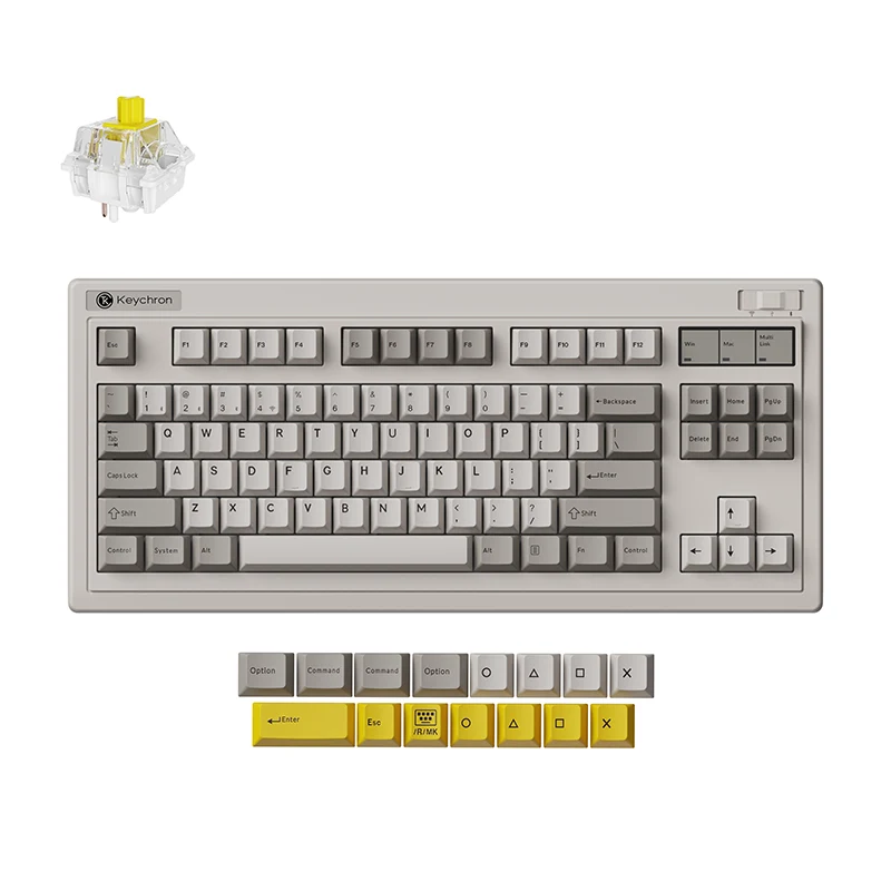 Clavier mécanique sans fil Keychron R3 QMK