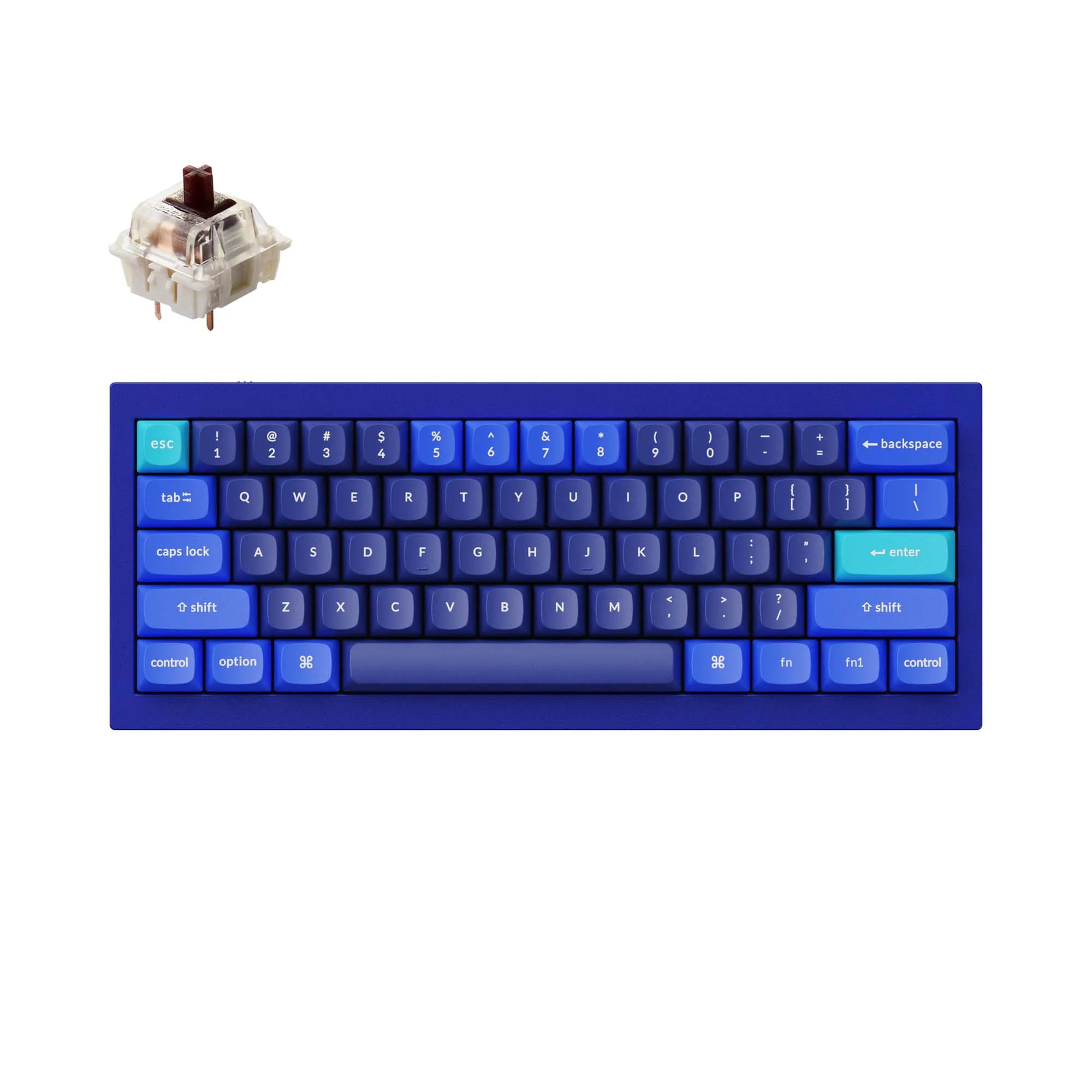Keychron Q4 QMK Teclado Mecânico Personalizado