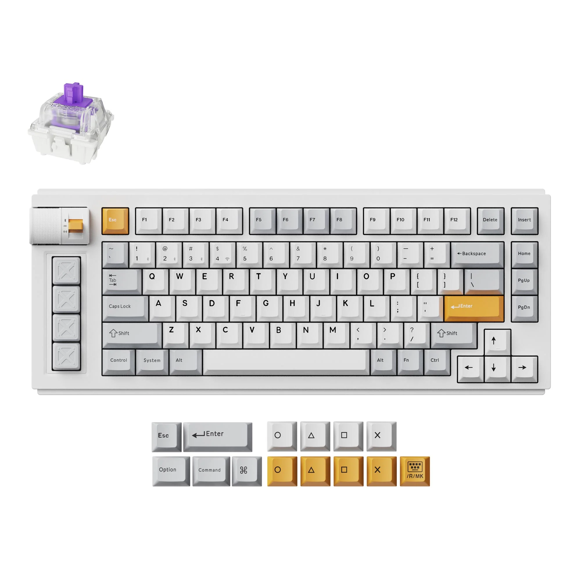 Lemokey L1 HE Teclado gaming personalizado inalámbrico con interruptor magnético