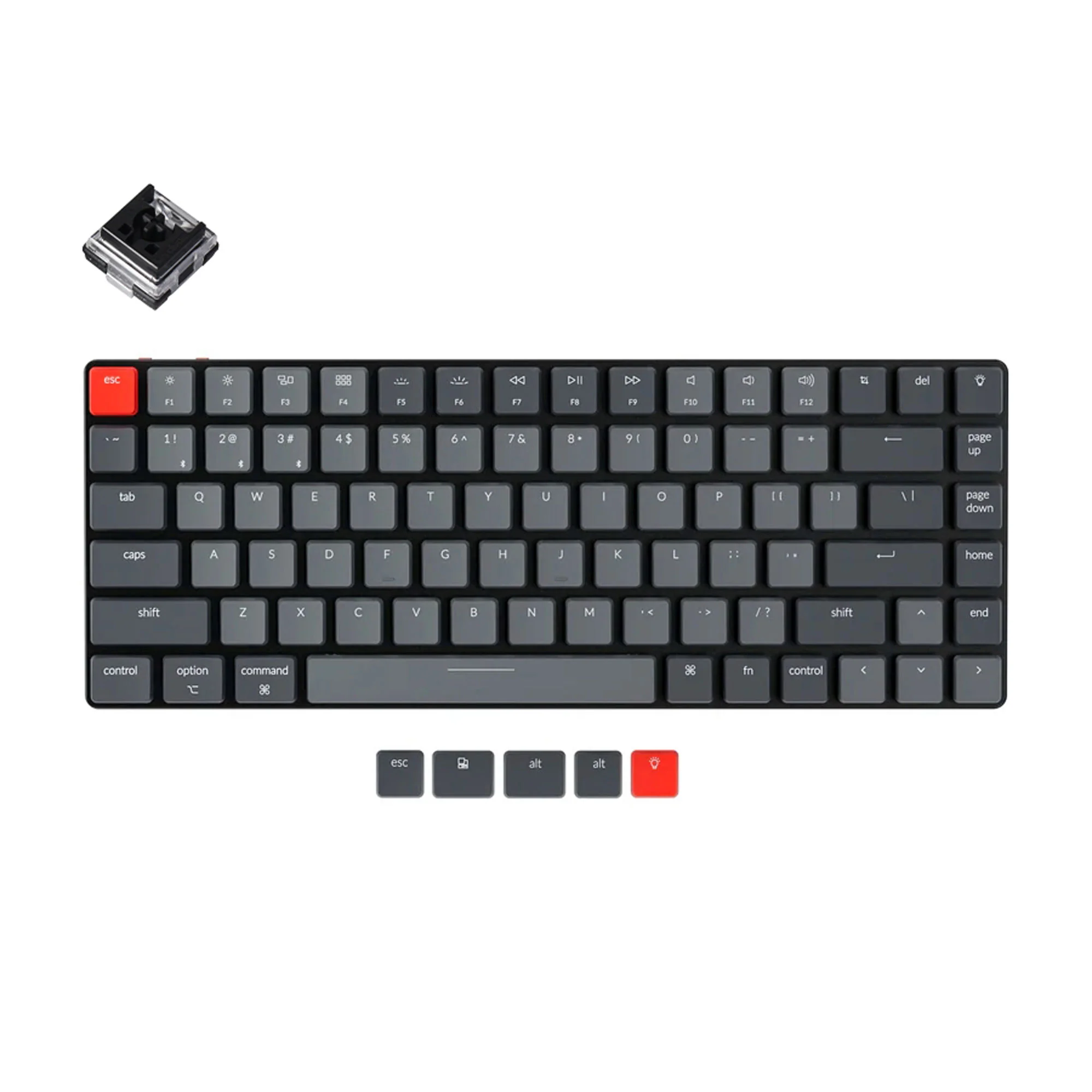 Keychron K3 ultracienka bezprzewodowa klawiatura mechaniczna (wersja 2)