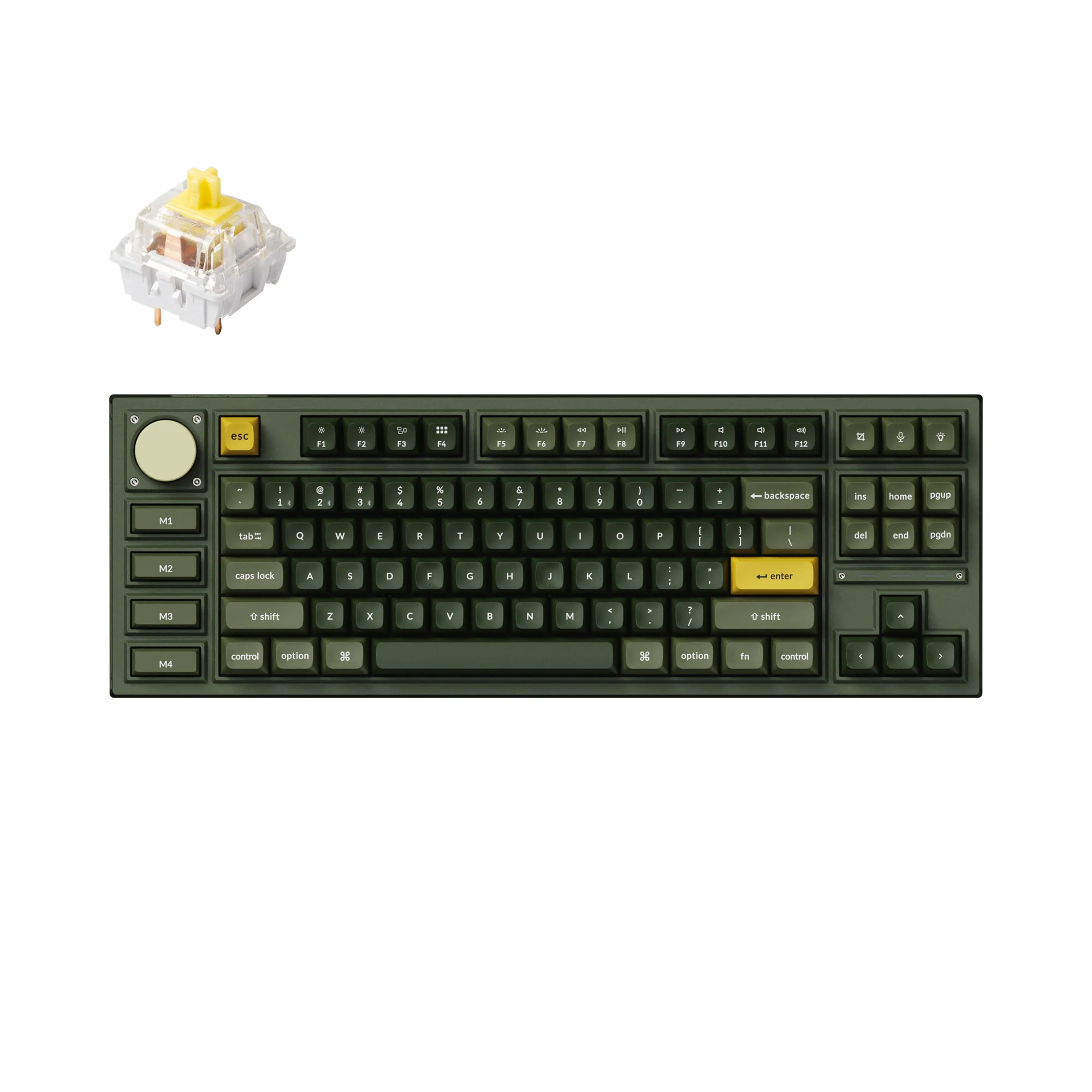 Keychron Q3 Pro teclado mecánico inalámbrico personalizable QMK/VIA