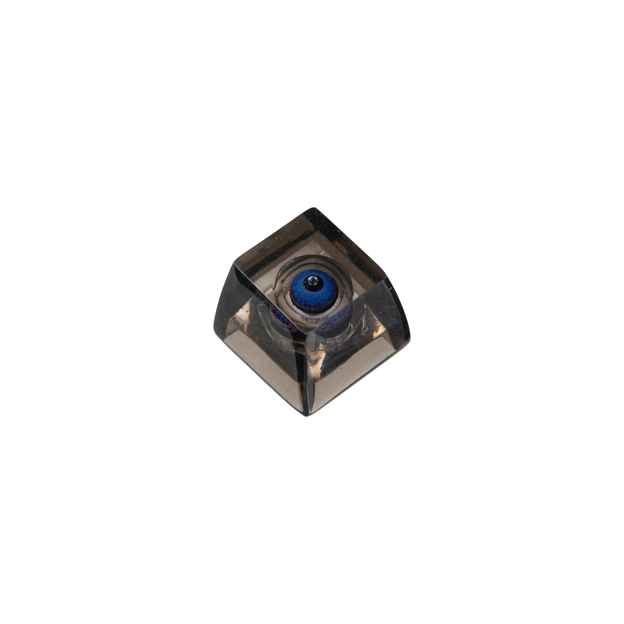 Keycap artesanal de resina Mal de Ojo